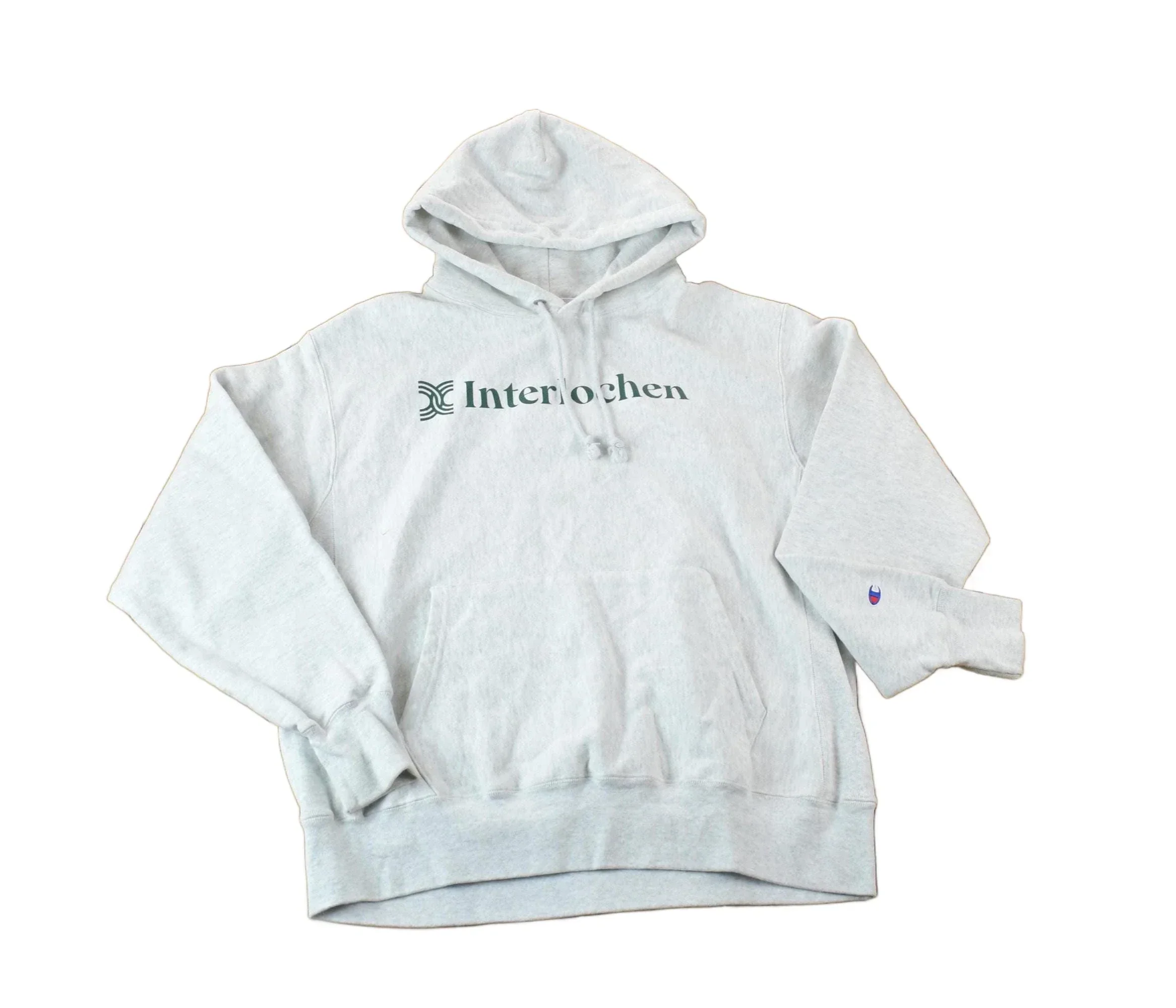 Vintage Y2K Champion Reverse Weave Interlochen Hoodie Sweatshirt Men's Large
