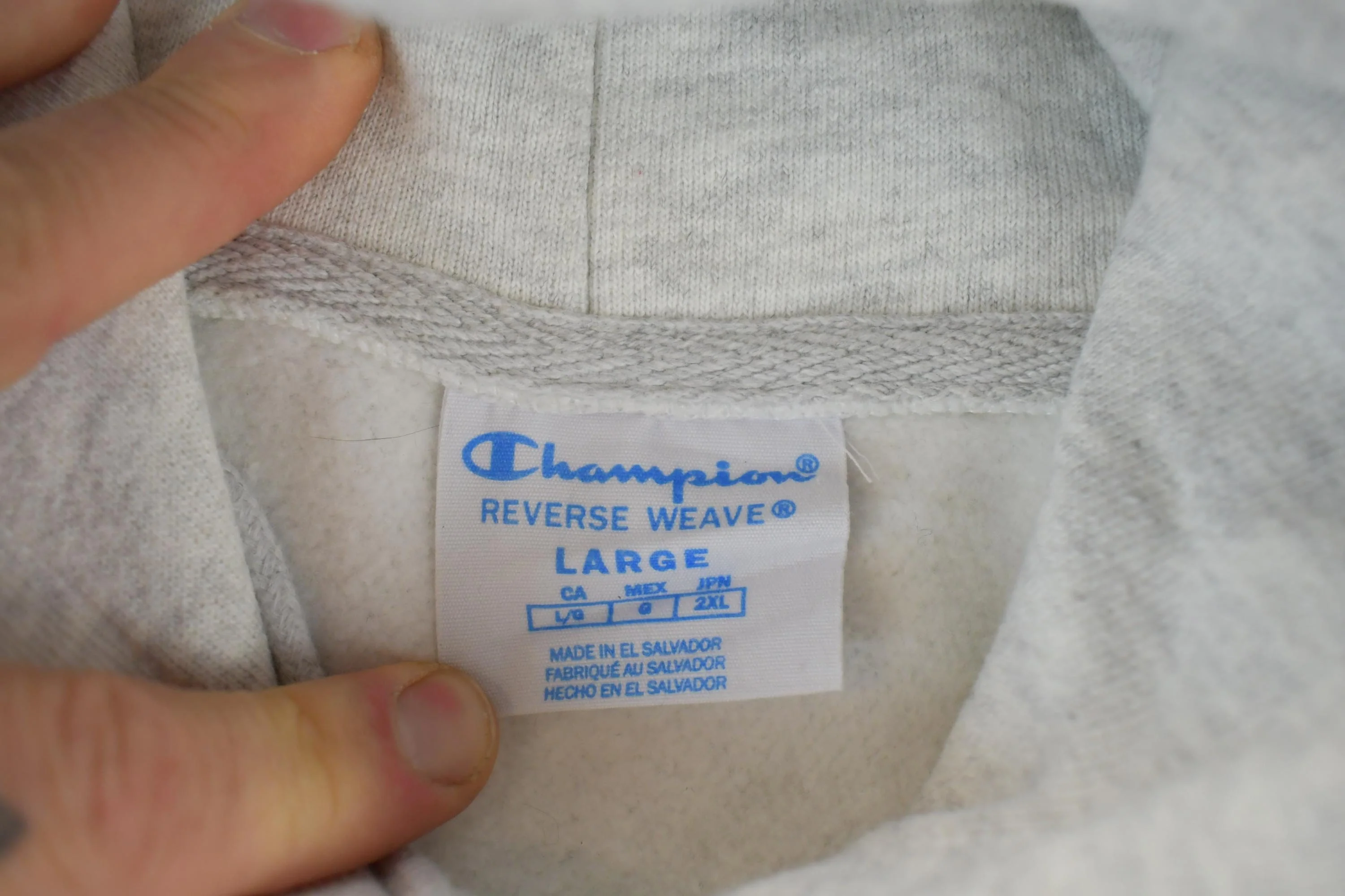 Vintage Y2K Champion Reverse Weave Interlochen Hoodie Sweatshirt Men's Large - Image 4