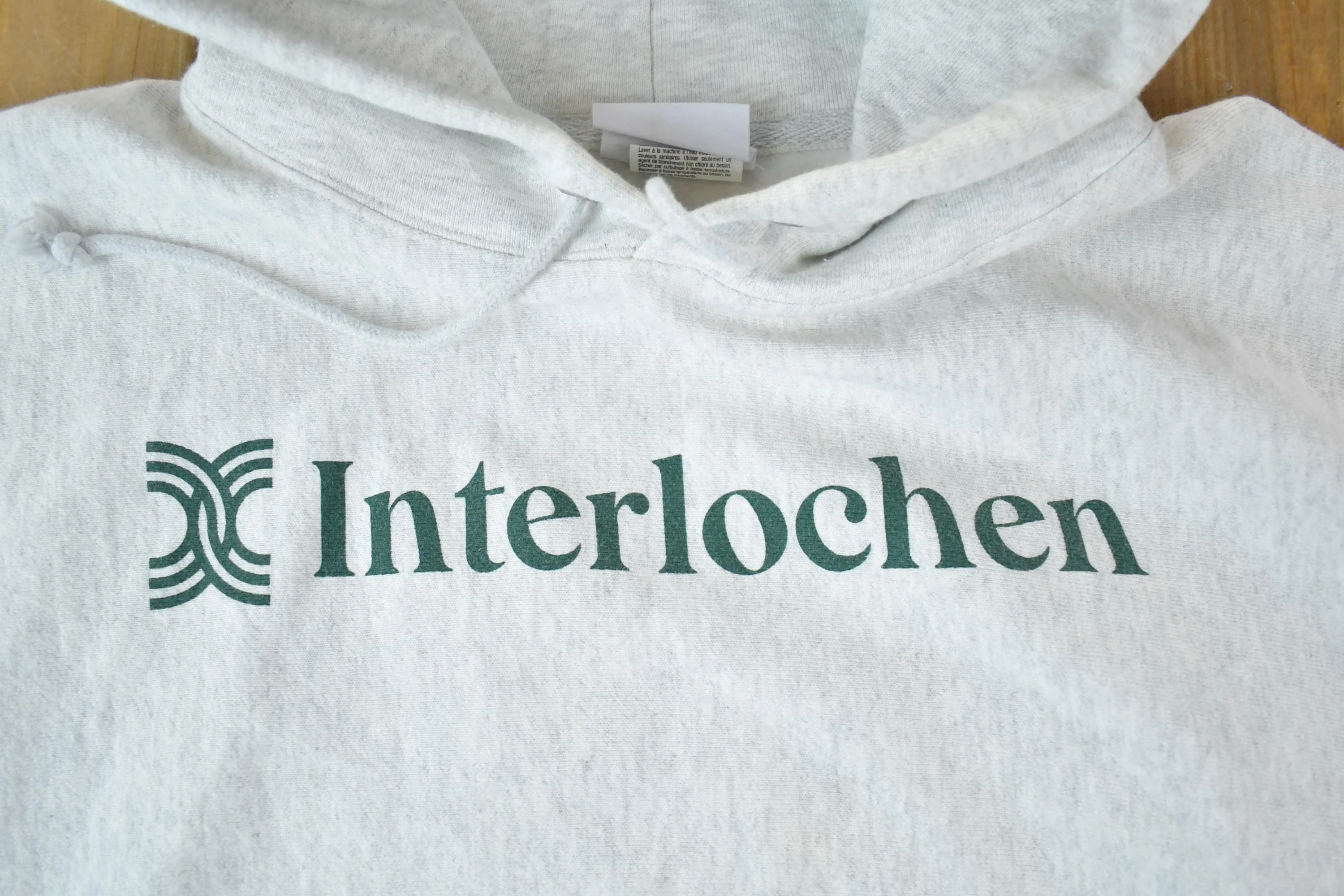Vintage Y2K Champion Reverse Weave Interlochen Hoodie Sweatshirt Men's Large - Image 5