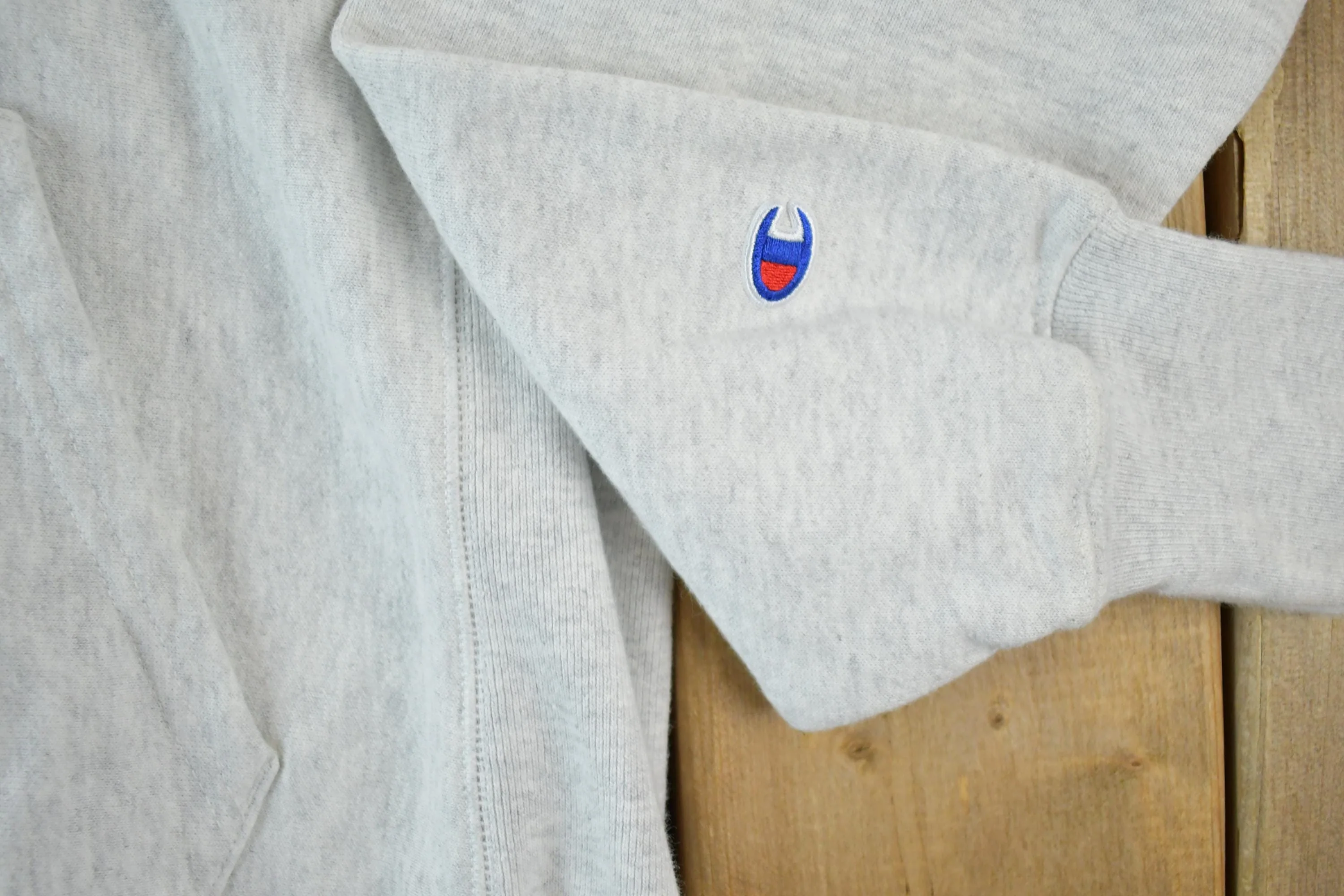 Vintage Y2K Champion Reverse Weave Interlochen Hoodie Sweatshirt Men's Large - Image 6