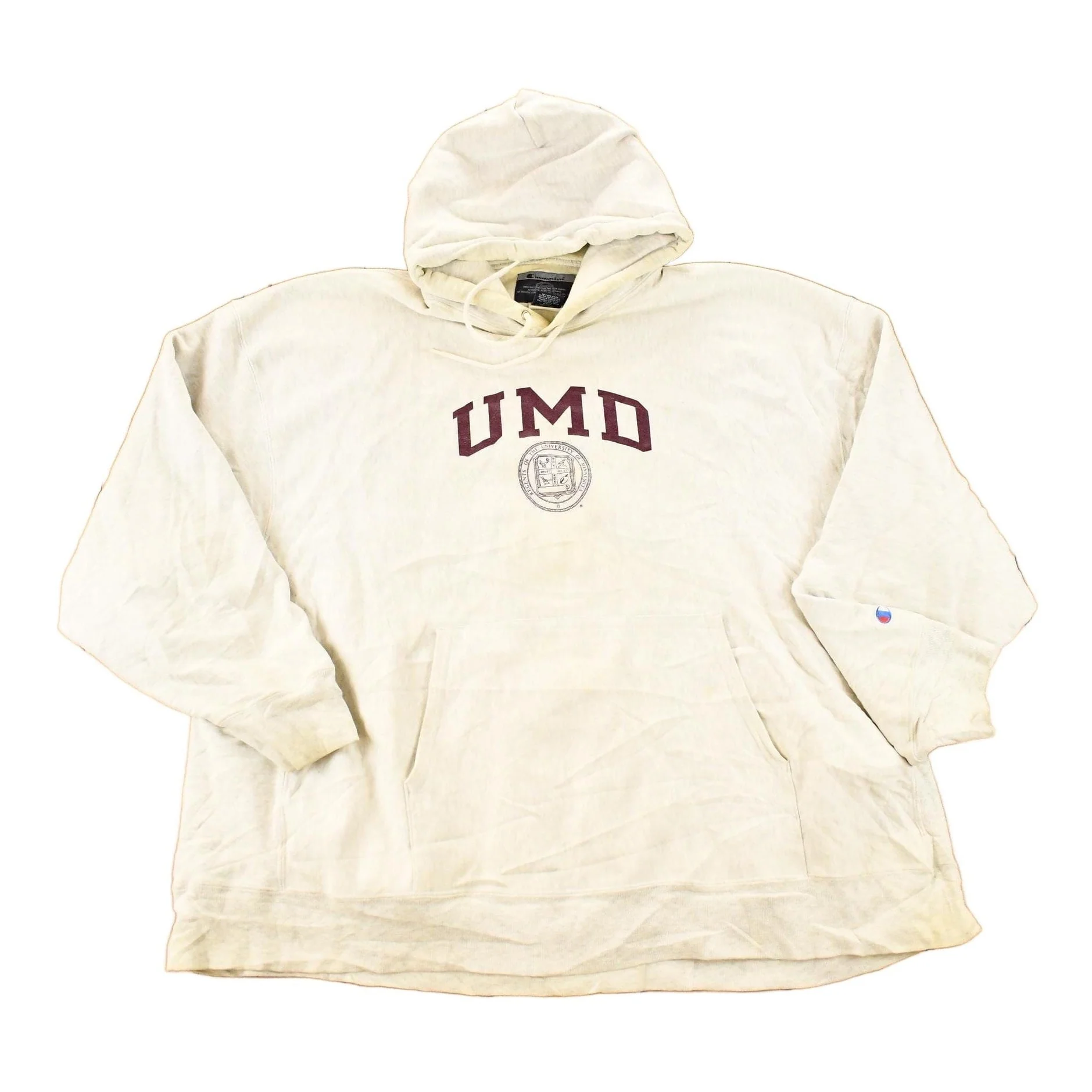 Vintage Y2K Champion Reverse Weave University Of Minnesota Hoodie Sweatshirt Men's XXL