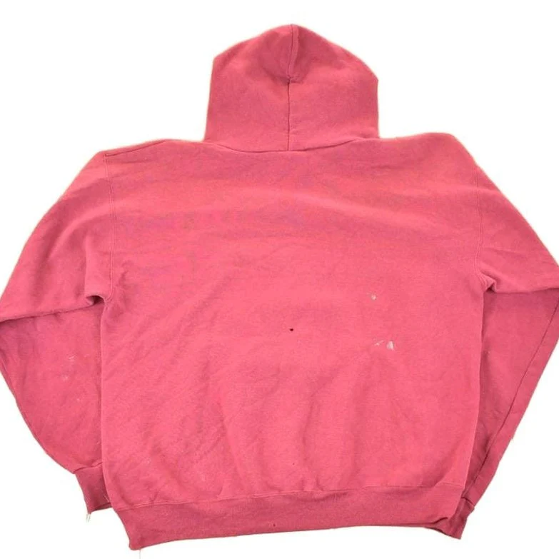 Vintage Y2K Champion Text Logo Hoodie Sweatshirt Men's L - Image 2