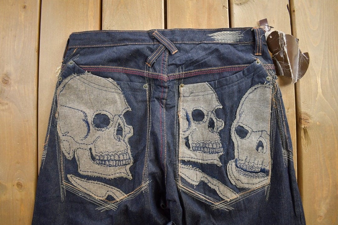 Vintage Y2K Deadstock Artful Dodger Jeans Men's 31 x 32 - Image 5