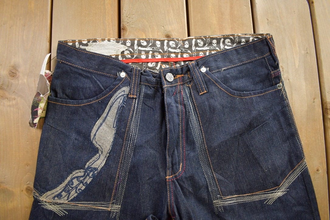 Vintage Y2K Deadstock Artful Dodger Jeans Men's 31 x 32 - Image 6