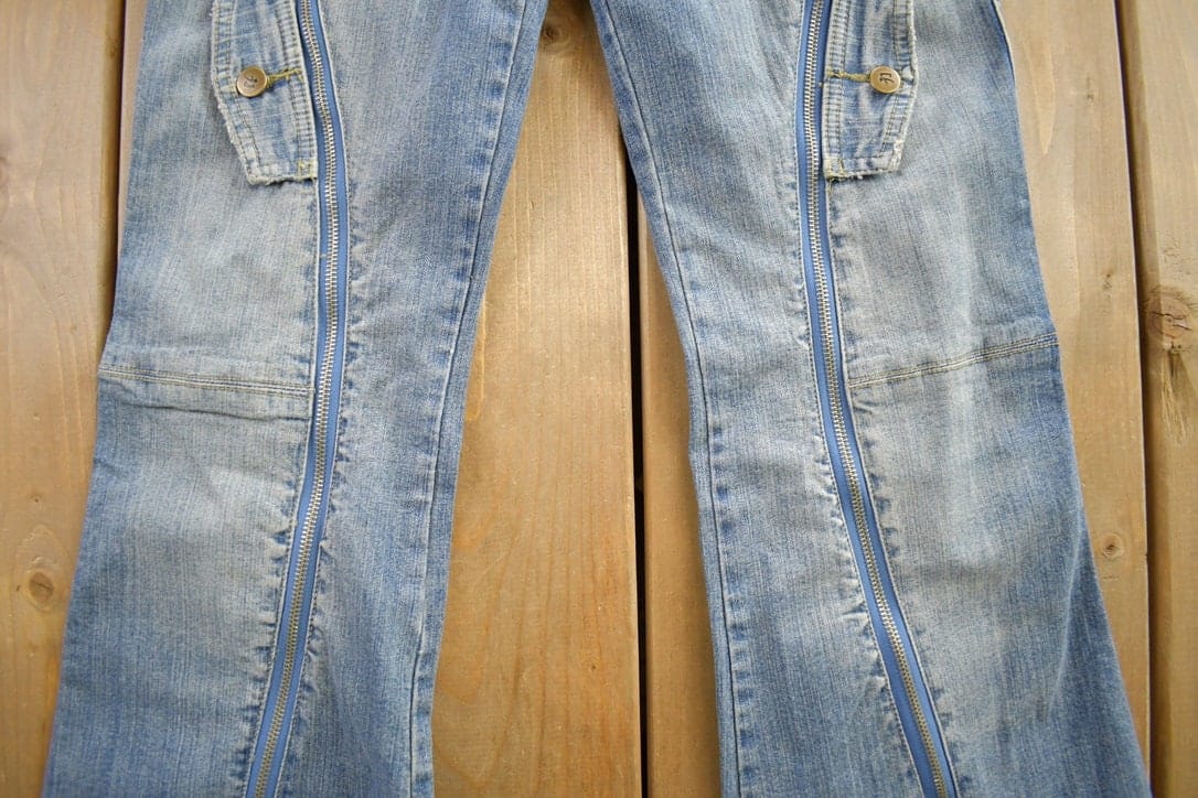 Vintage Y2K Deadstock Flared Muryama Jeans Women's 31 x 32 - Image 4