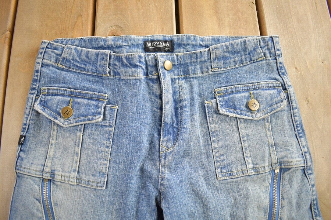 Vintage Y2K Deadstock Flared Muryama Jeans Women's 31 x 32 - Image 5