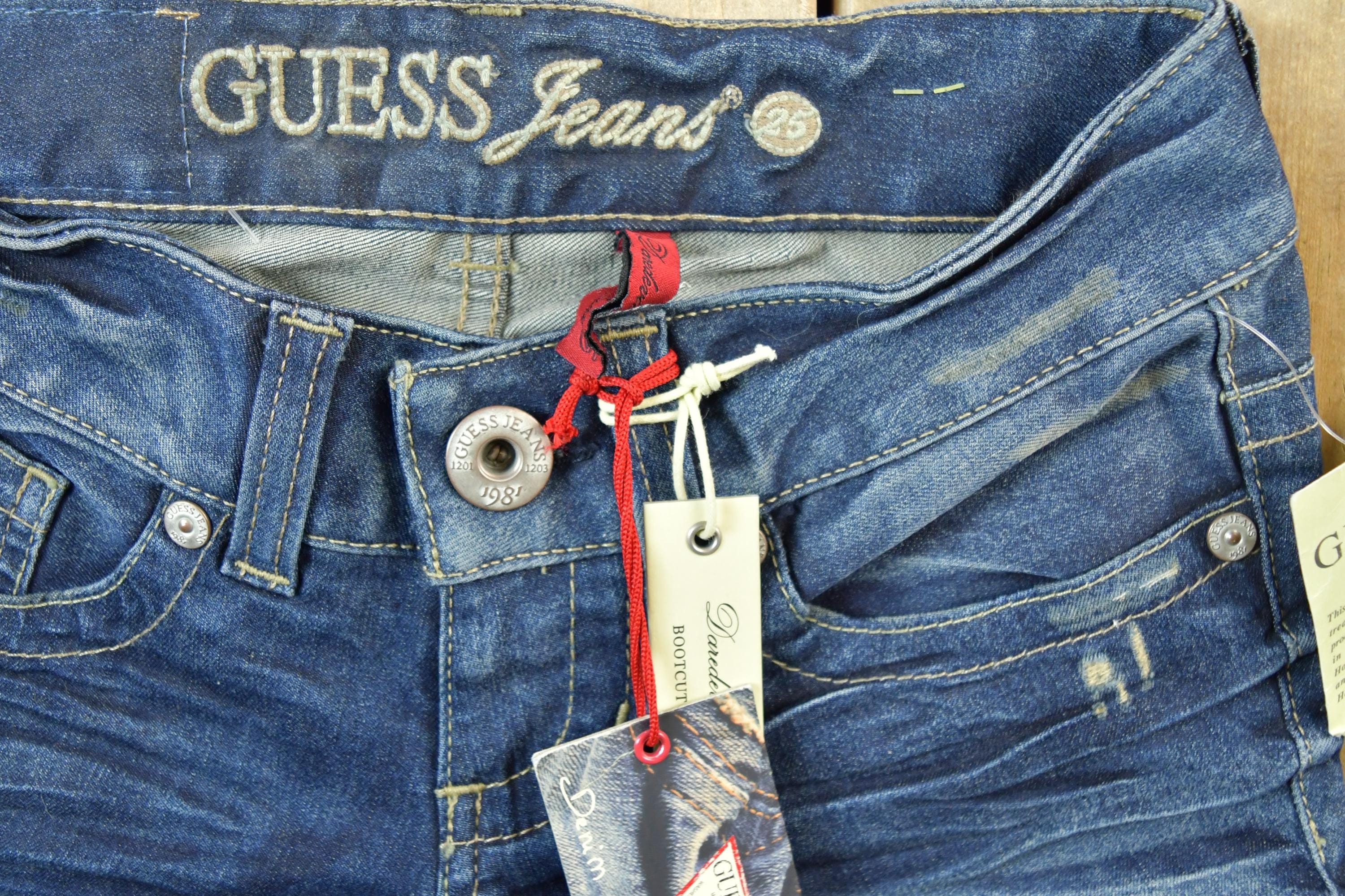 Vintage Y2K Deadstock Guess Low Rise Jeans Women's 26x31 - Image 3