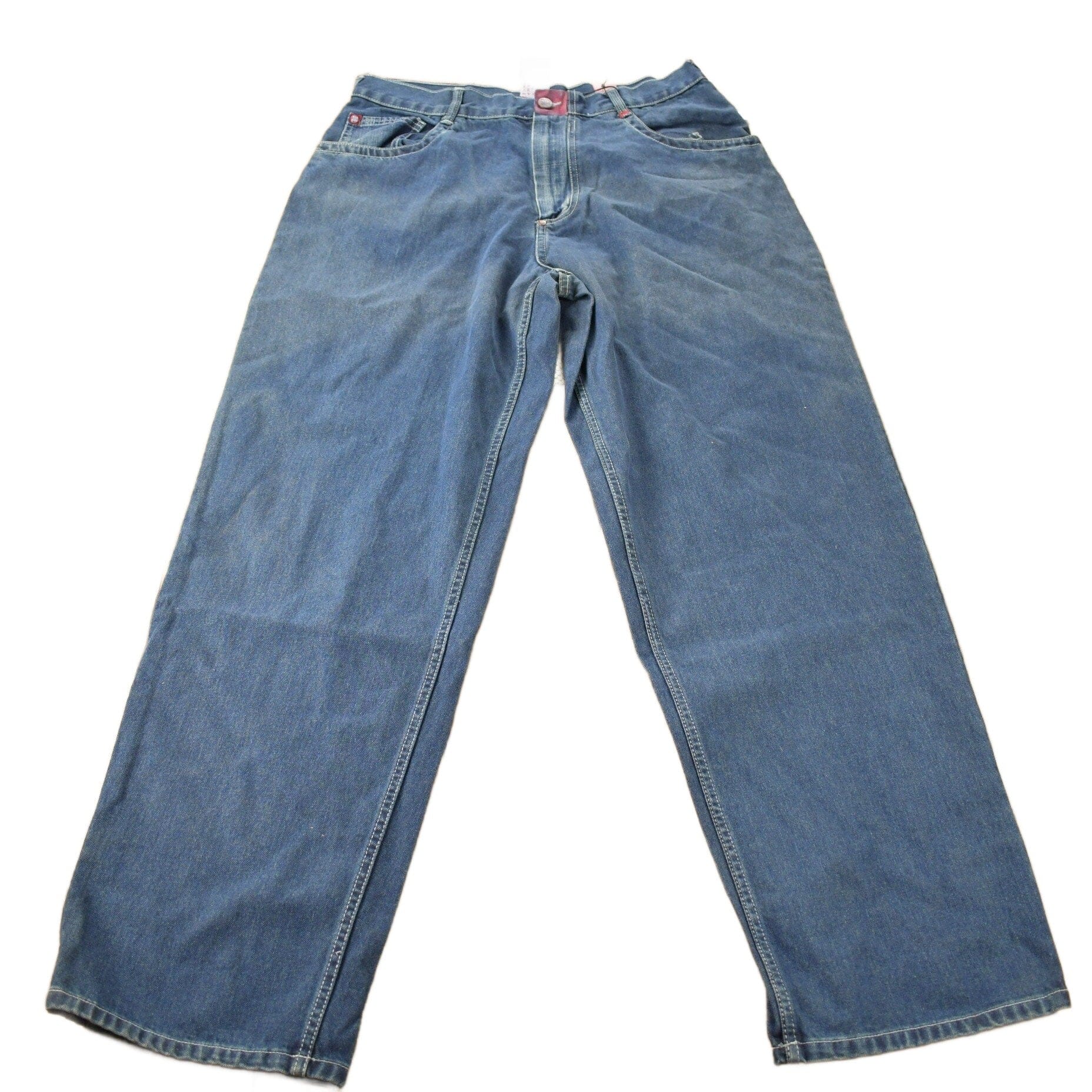 Vintage Y2K Deadstock Makaveli Hip Hop Jeans Men's 38 x 34 NWT - Image 2