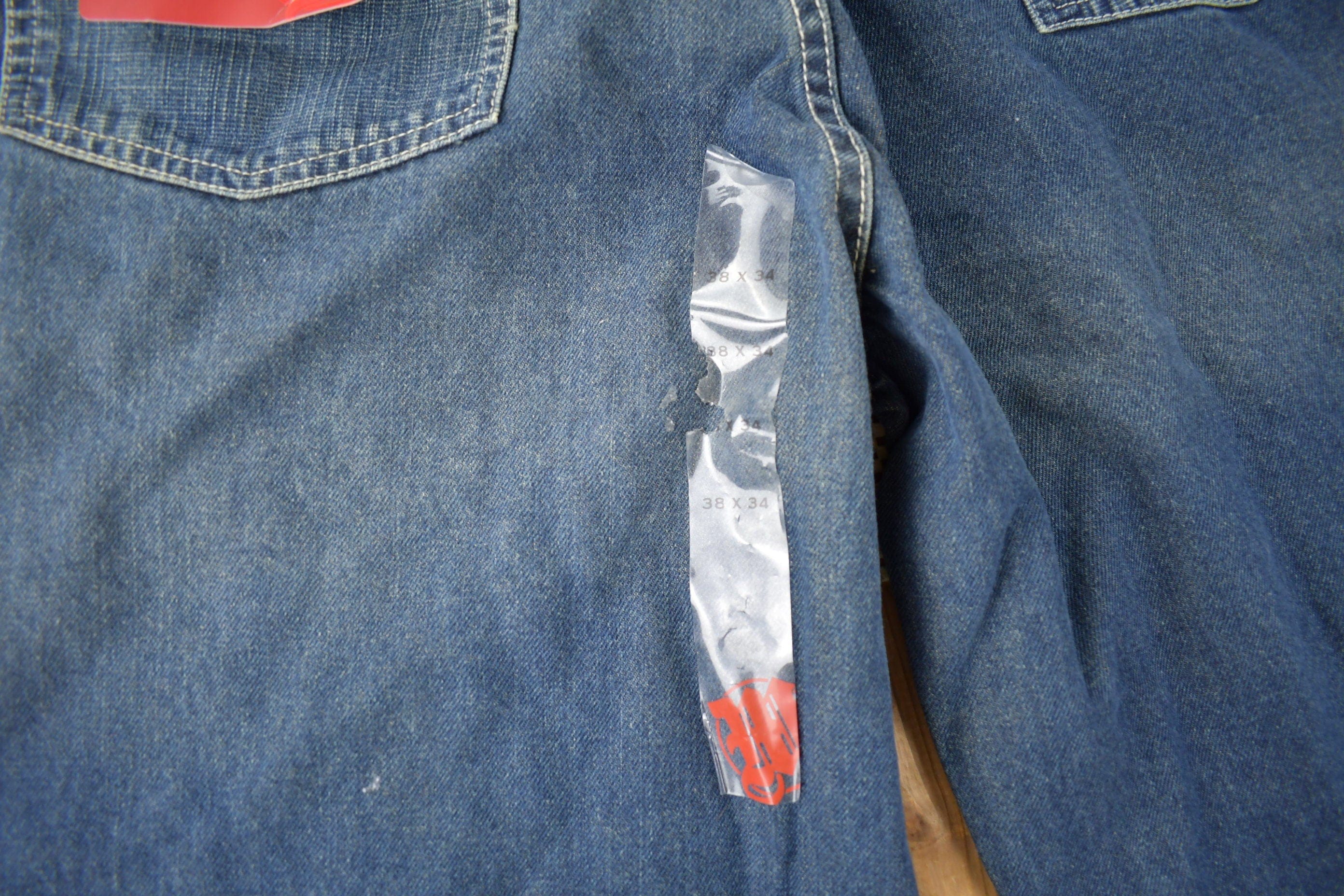 Vintage Y2K Deadstock Makaveli Hip Hop Jeans Men's 38 x 34 NWT - Image 4