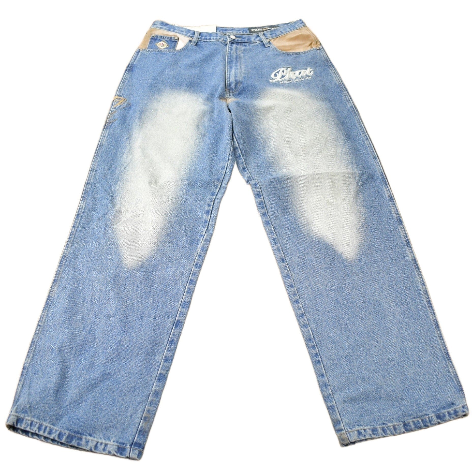 Vintage Y2K Deadstock Phat Farm Hip Hop Jeans Men's 36 - Image 2