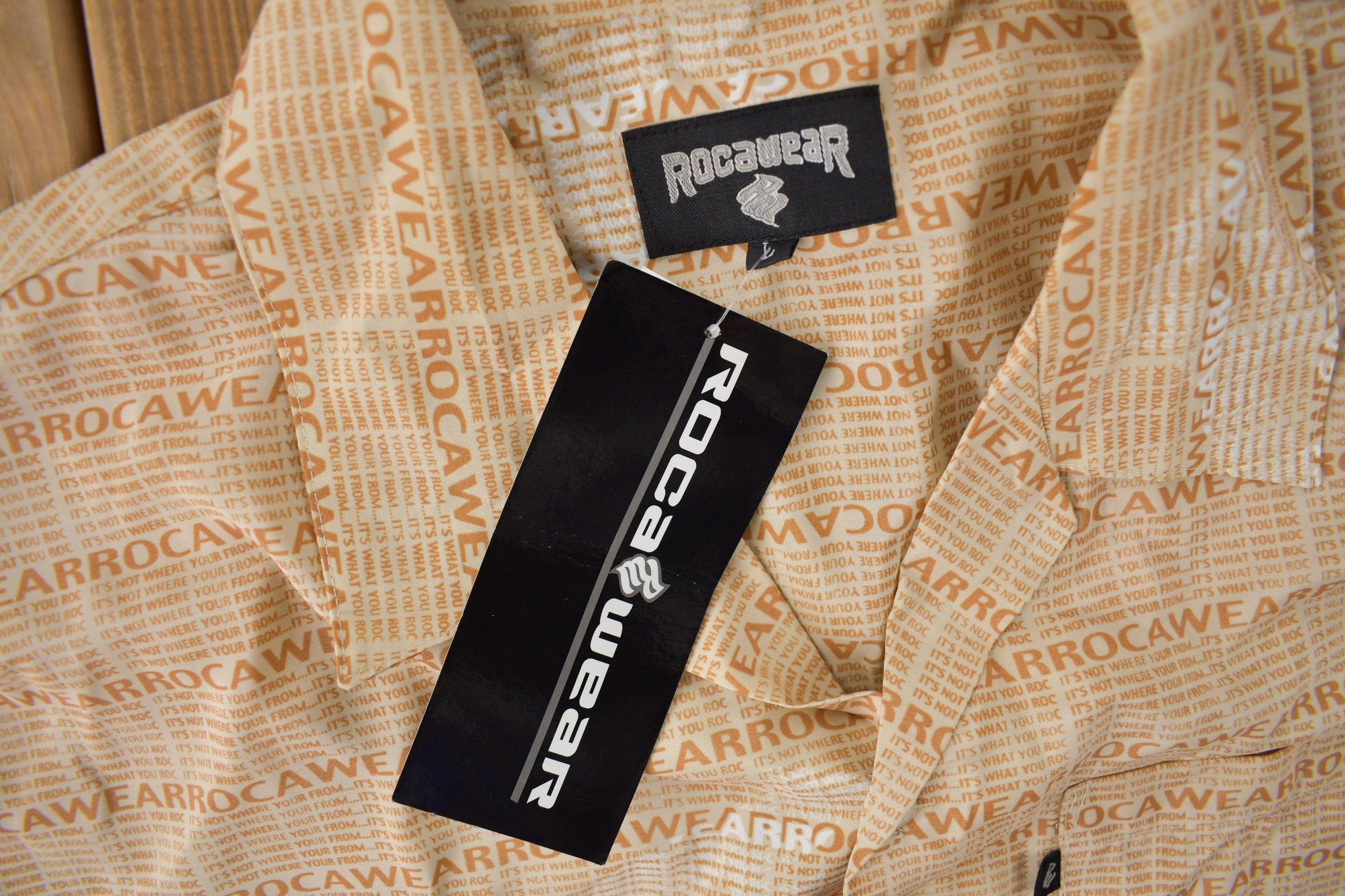 Vintage Y2K Deadstock Rocawear Button Up Shirt - Image 4