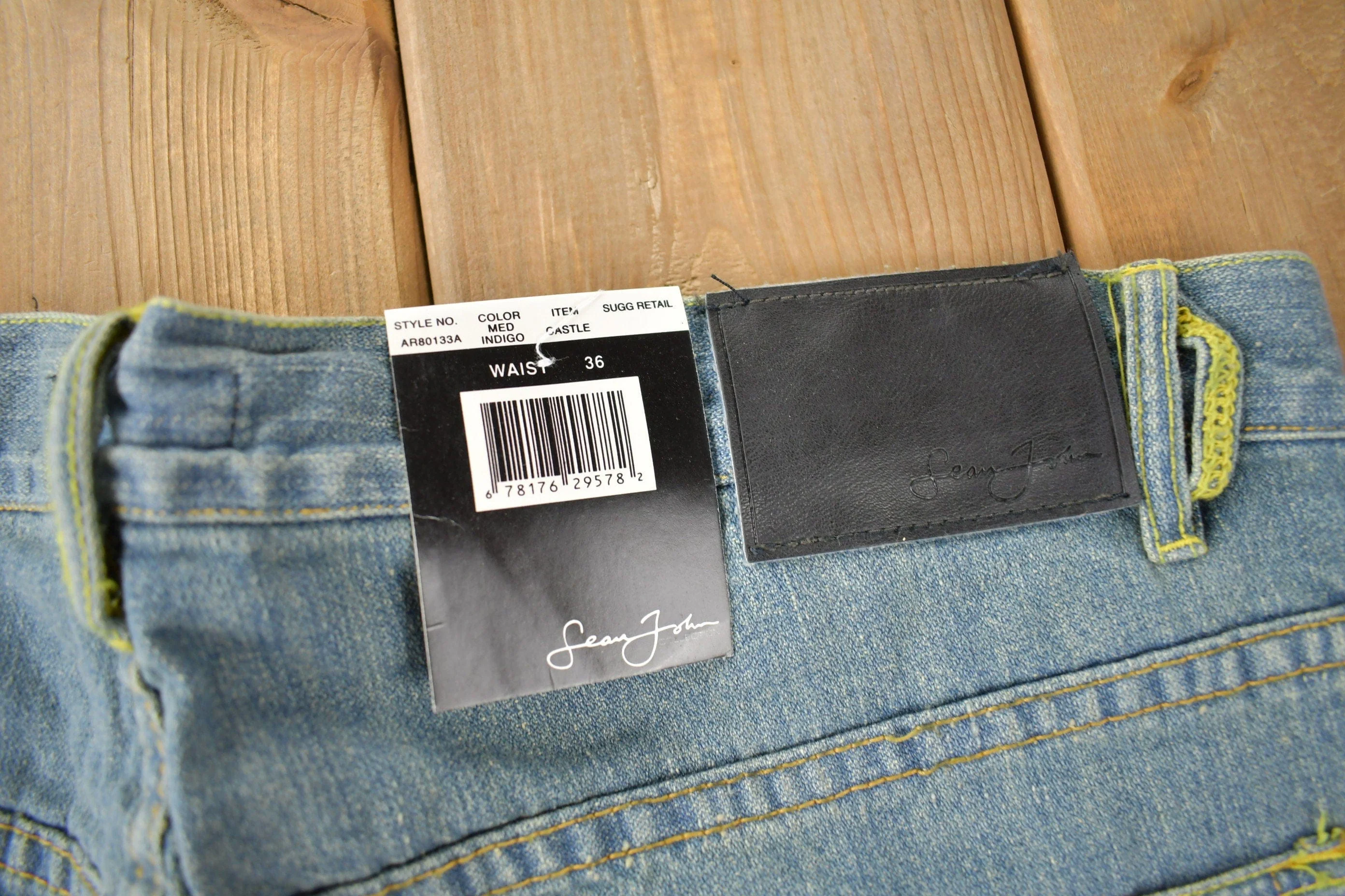 Vintage Y2K Deadstock Sean John Hip Hop Jeans Men's 36 - Image 5