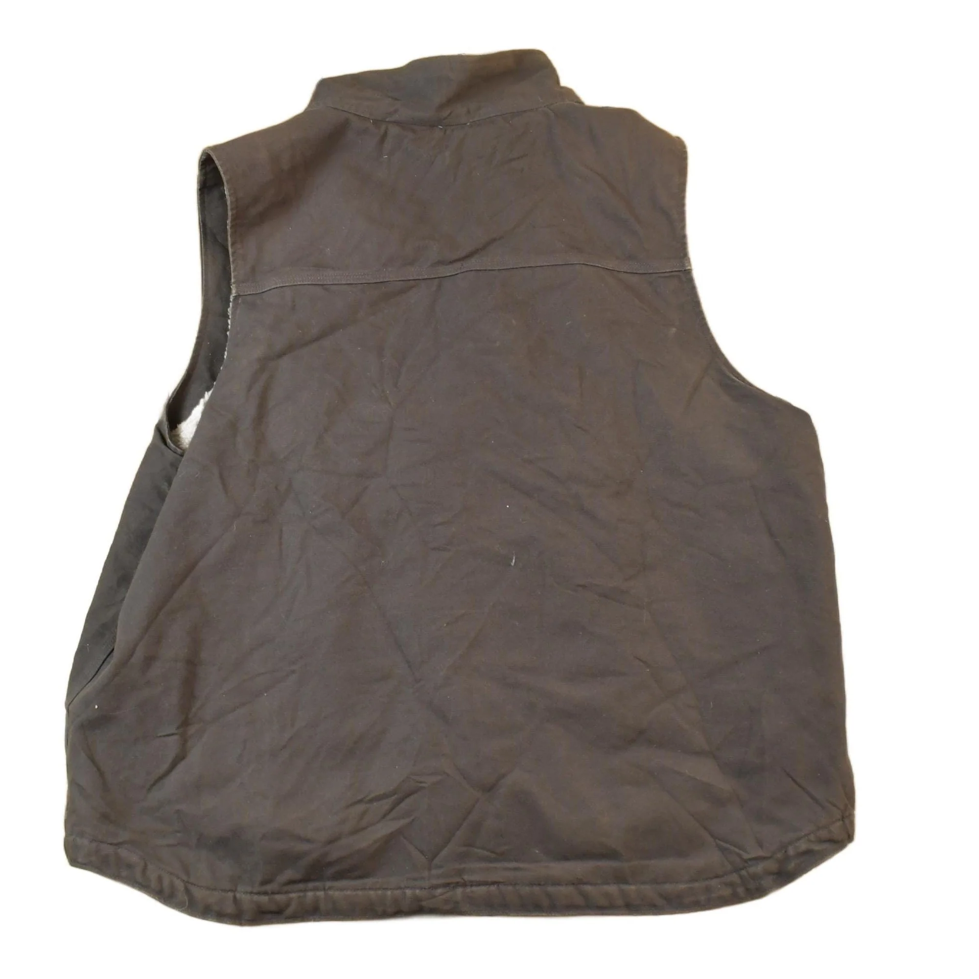 Vintage Y2K Distressed Carhartt Jacket Vest Men's XL - Image 2