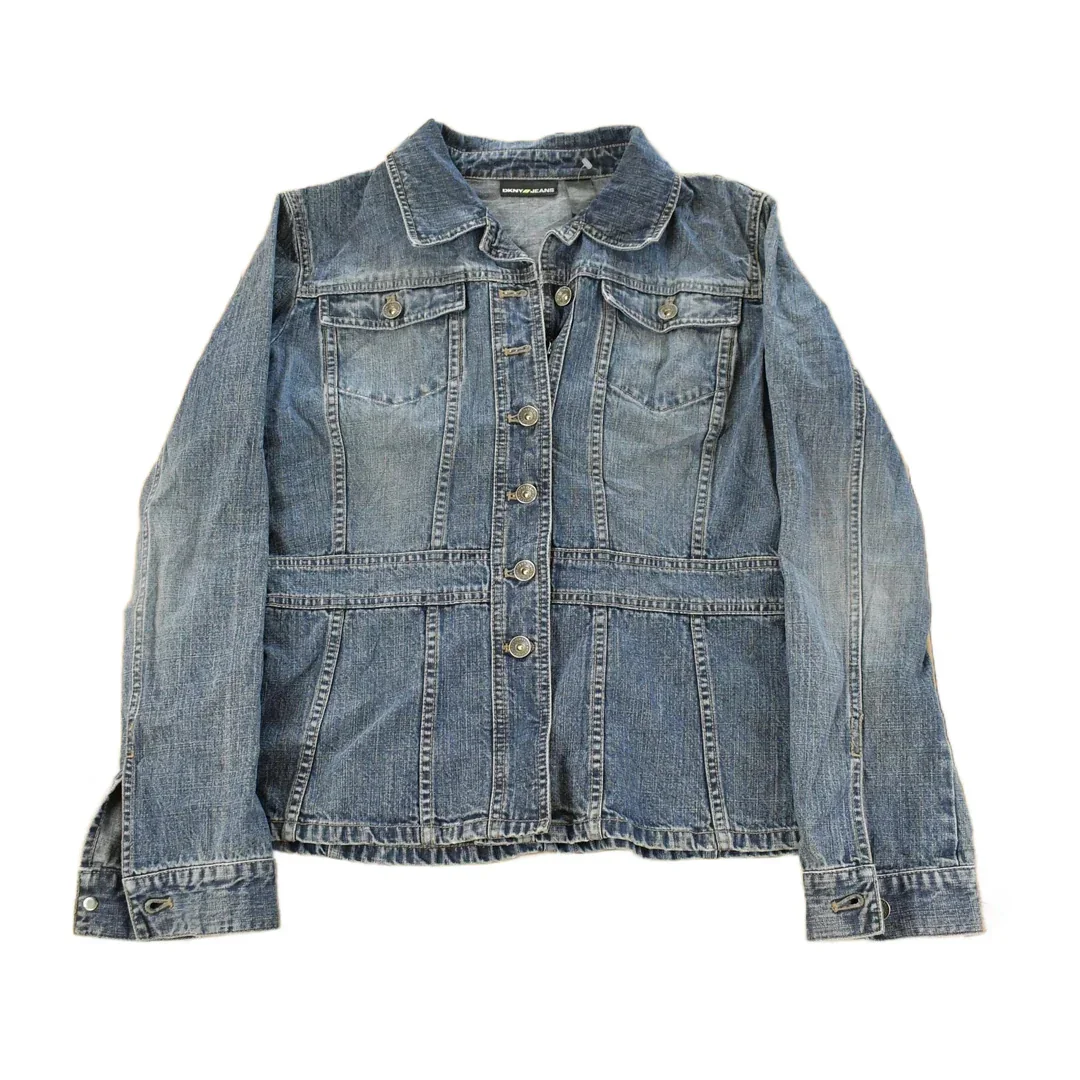 Vintage Y2K DKNY Denim Trucker Jean Jacket Women's Small