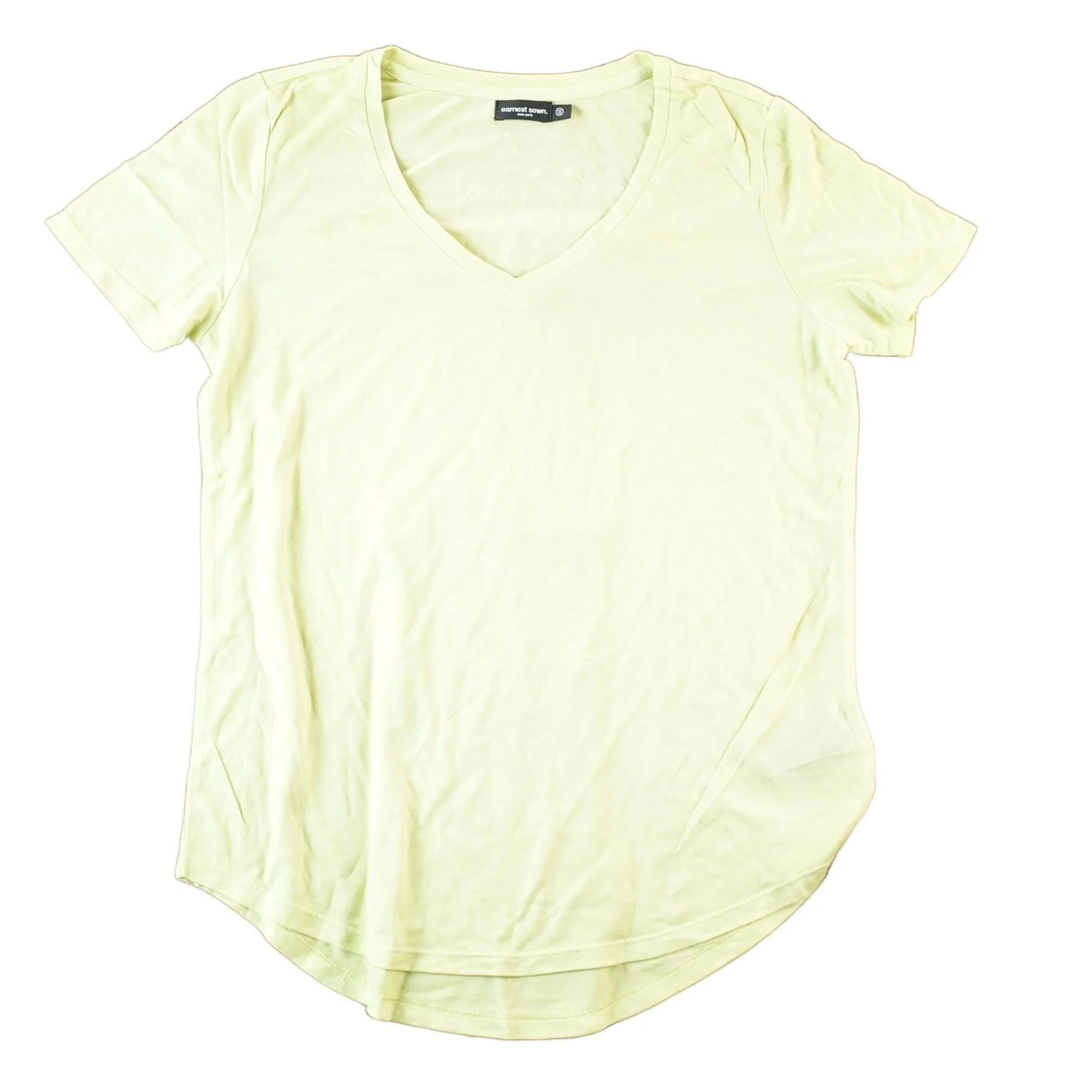 Vintage Y2K Earnest And Sewn Souvenir V Neck T-Shirt Women's M