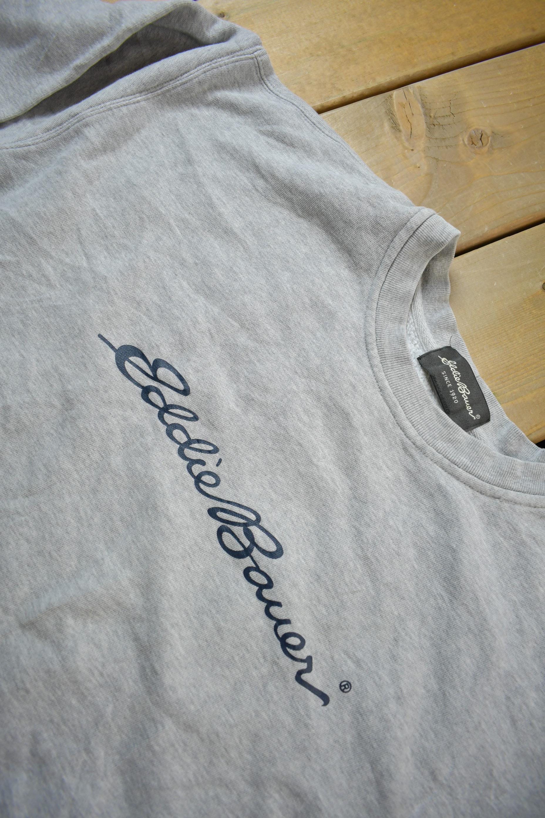 Vintage Y2K Eddie Bauer Crewneck Sweatshirt Men's 3XLT - Image 4