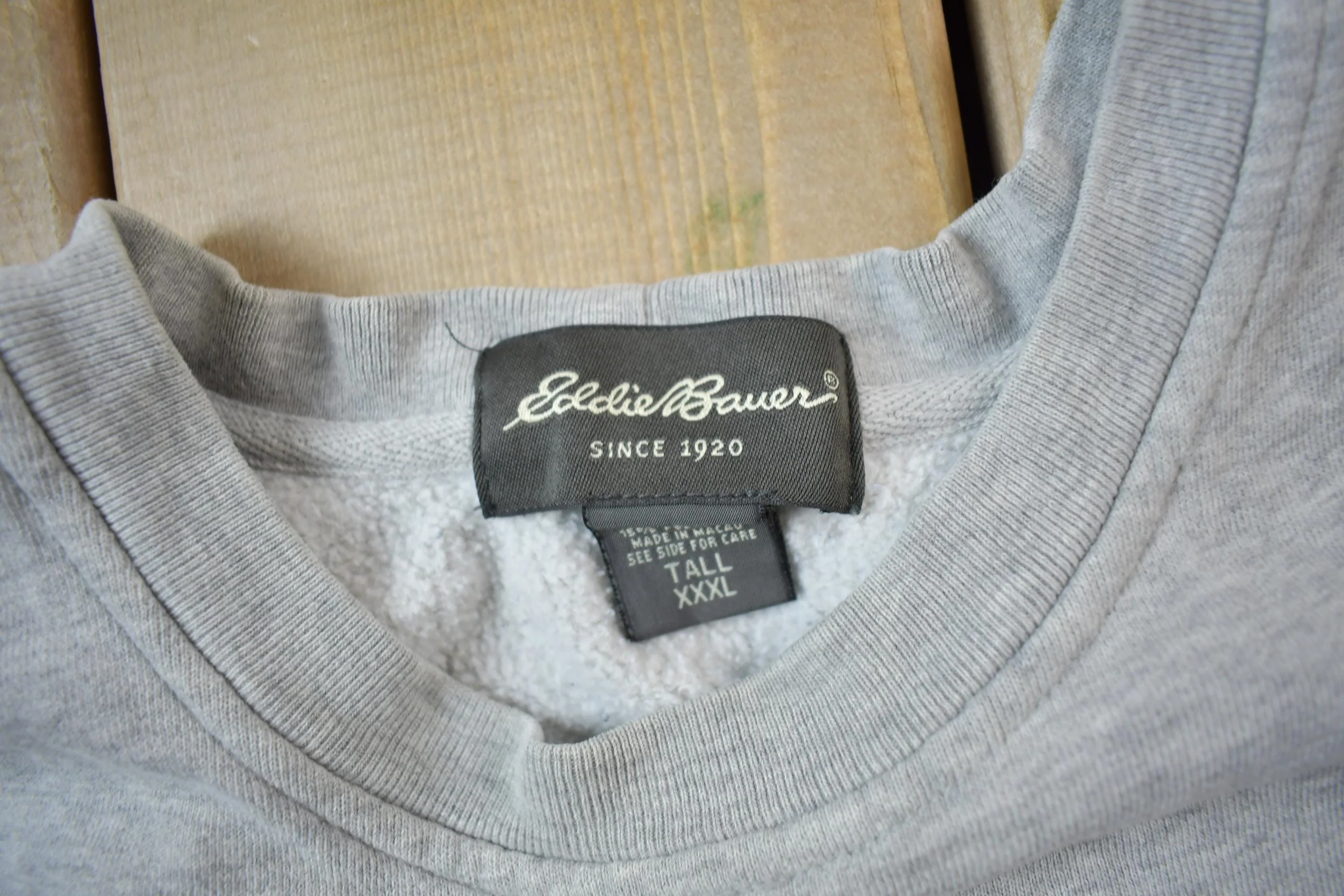 Vintage Y2K Eddie Bauer Crewneck Sweatshirt Men's 3XLT - Image 5