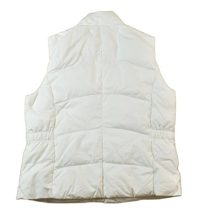 Vintage Y2K Eddie Bauer Premium Goose Down Puffer Jacket Vest Men's XL - Image 2