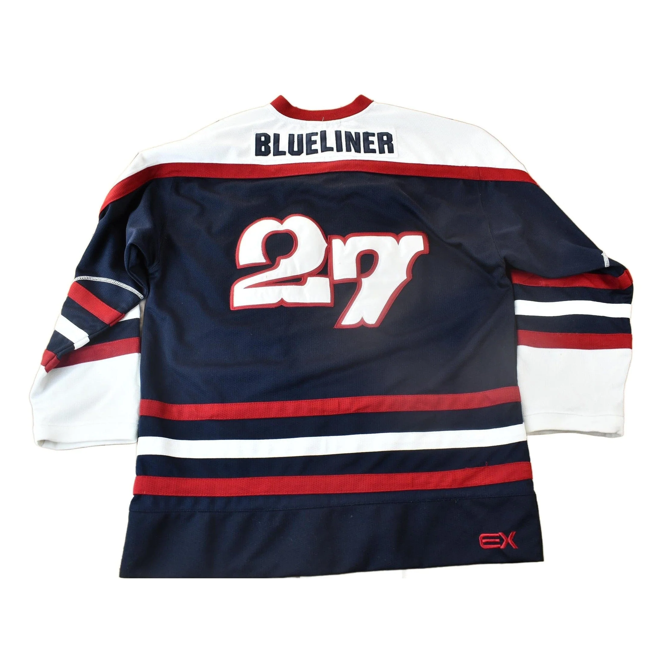 Vintage Y2K Exco Blue Liner Hockey Jersey - Image 2