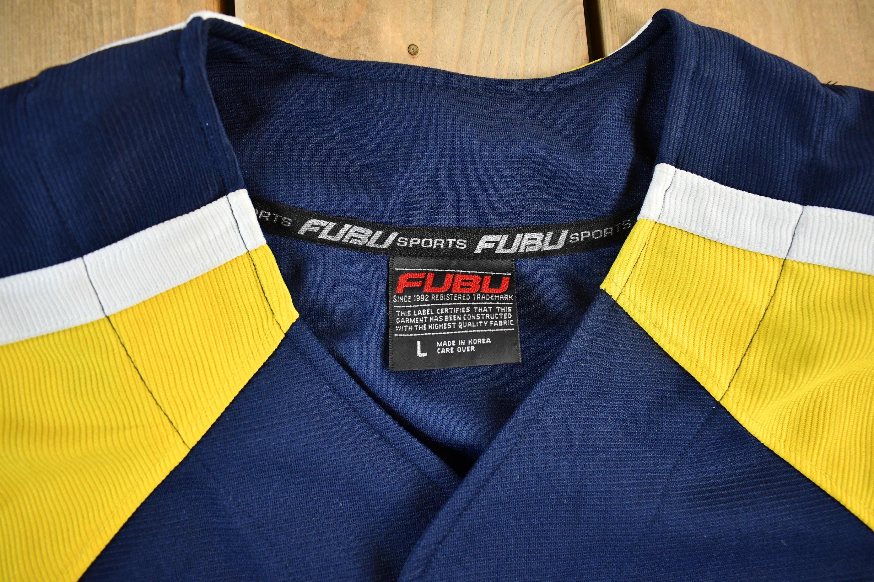 Vintage Y2K FUBU Baseball Jersey Men's XL - Image 5