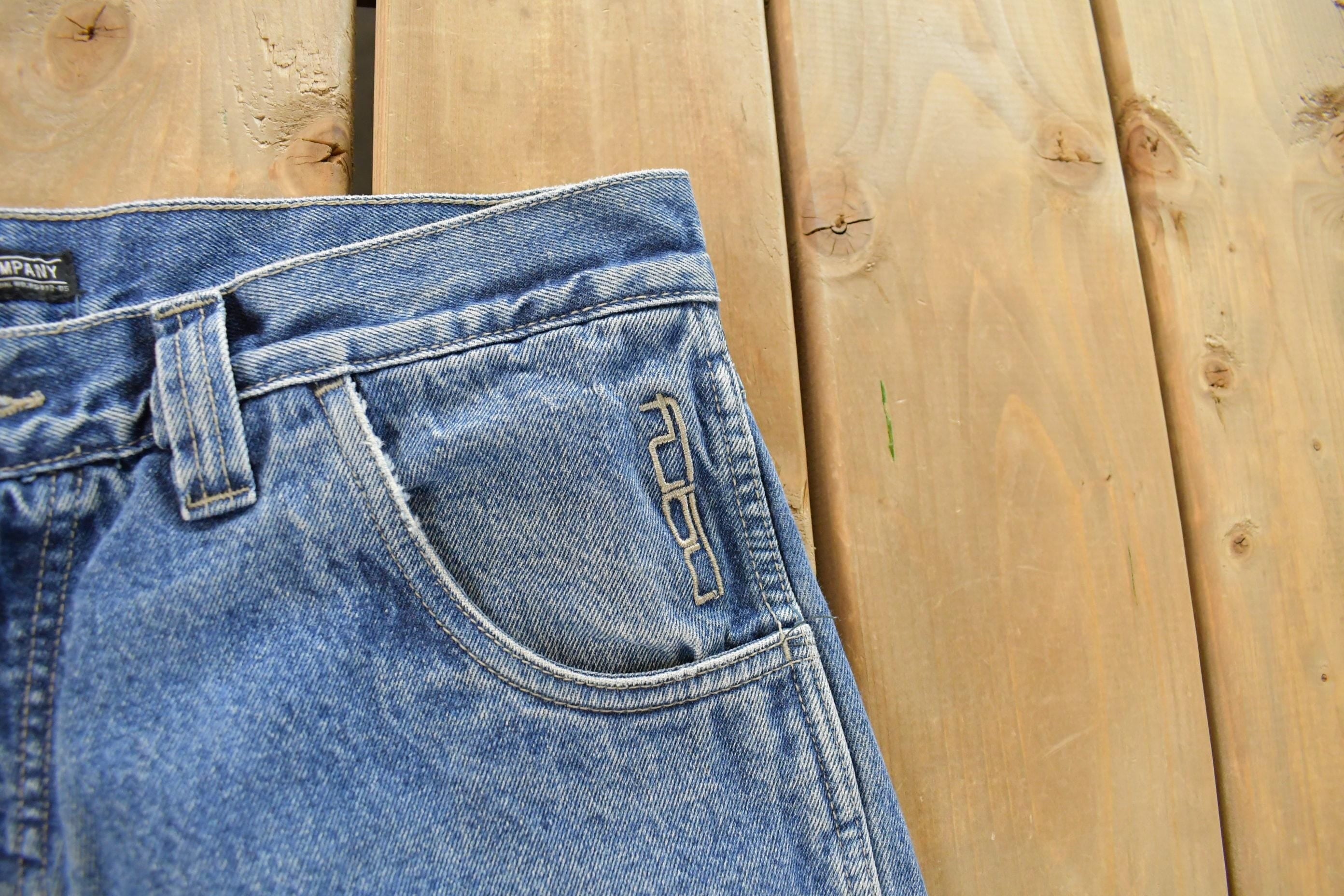 Vintage Y2K Fubu Cargo Denim Jeans Men's 34 x 29 - Image 4