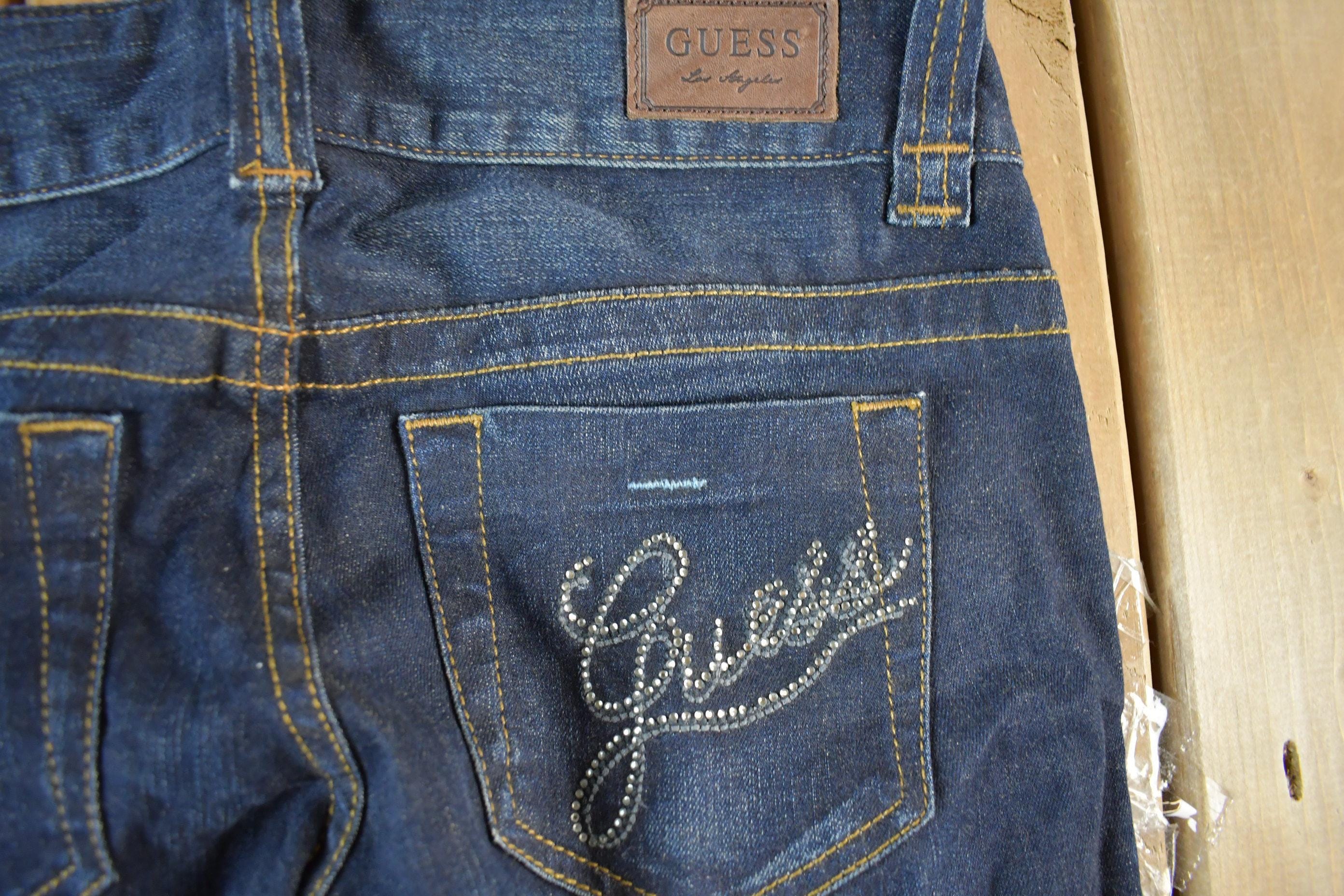 Vintage Y2K Guess Bootcut Denim Jeans Women's Small 26 x 33 - Image 6
