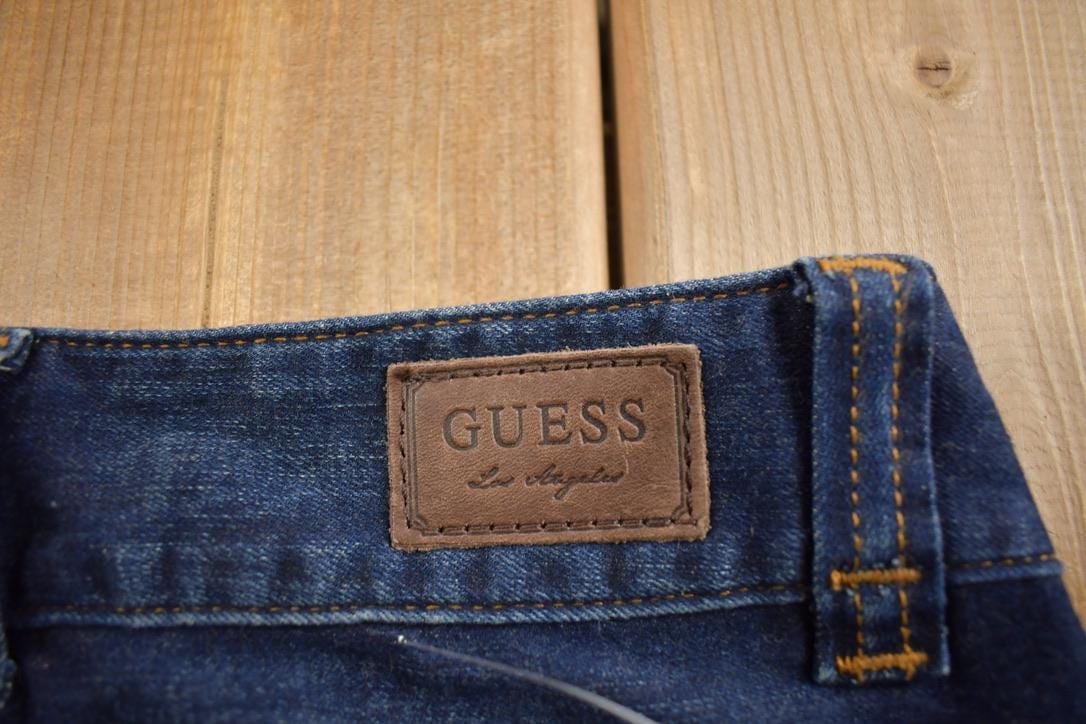 Vintage Y2K Guess Jeans Daredevil Boot Cut Low Rise Jeans Women's 24 x 32 - Image 6