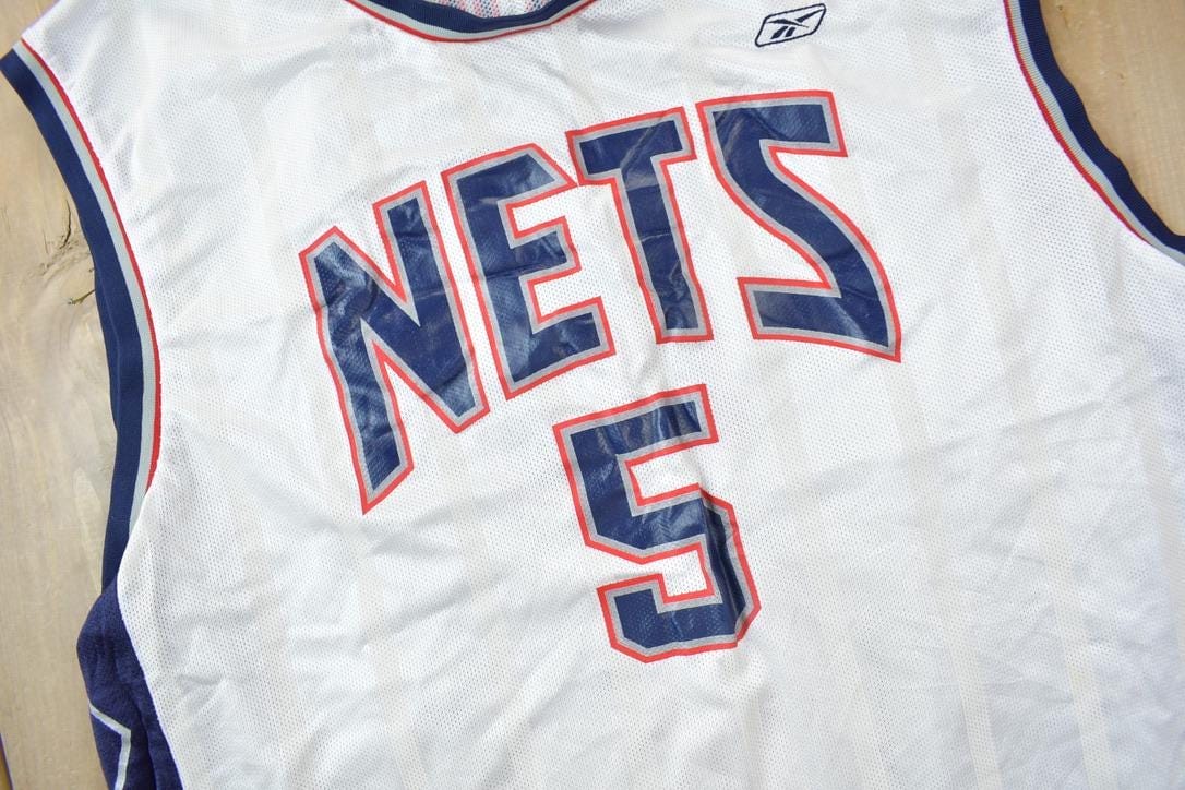 Vintage Y2K Jason Kidd NEw Jersey Nets #5 NBA Basketball Jersey Size XL - Image 3