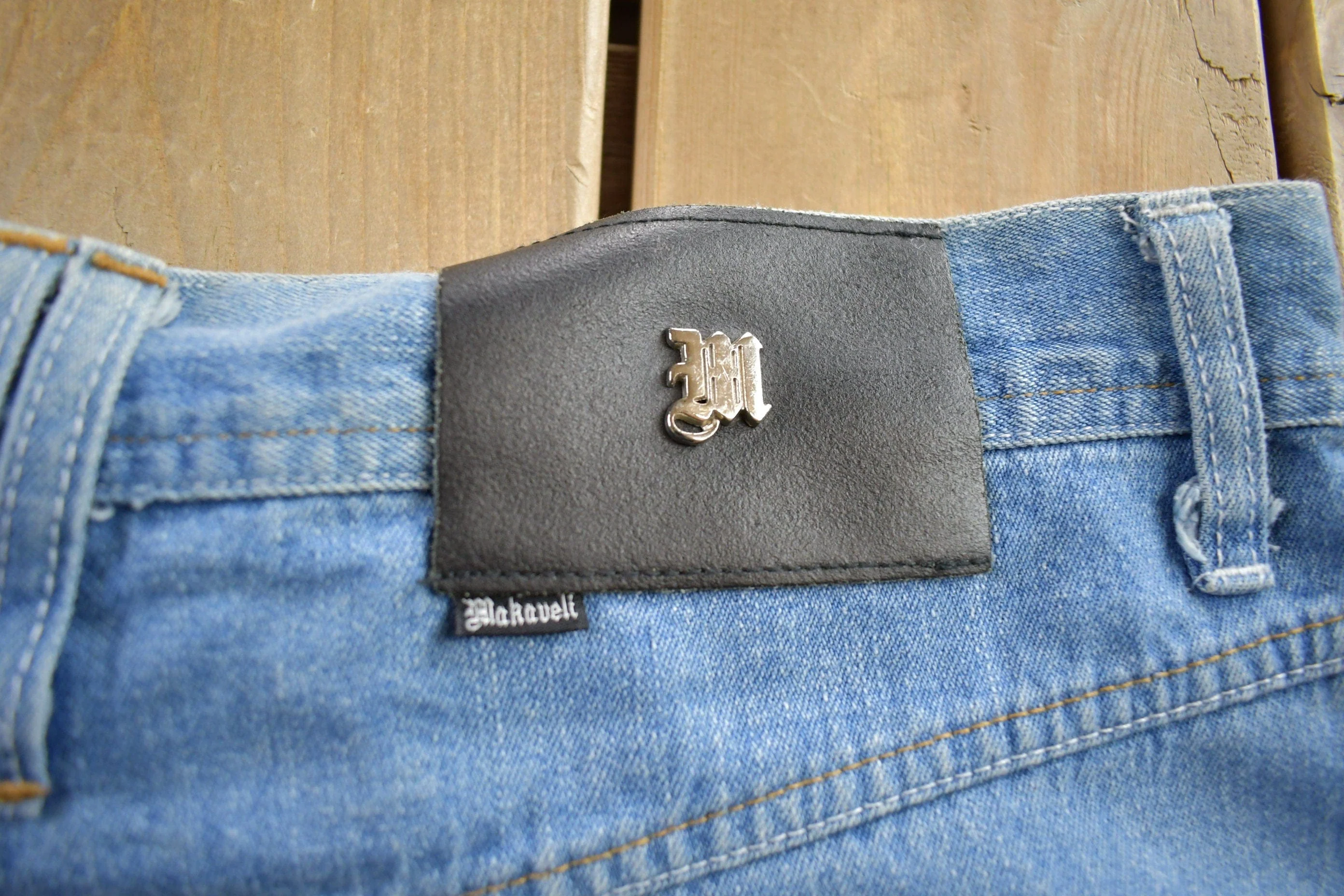 Vintage Y2K Makaveli Tupac Shakur Baggy Jeans Men's 36 x 32 - Image 5