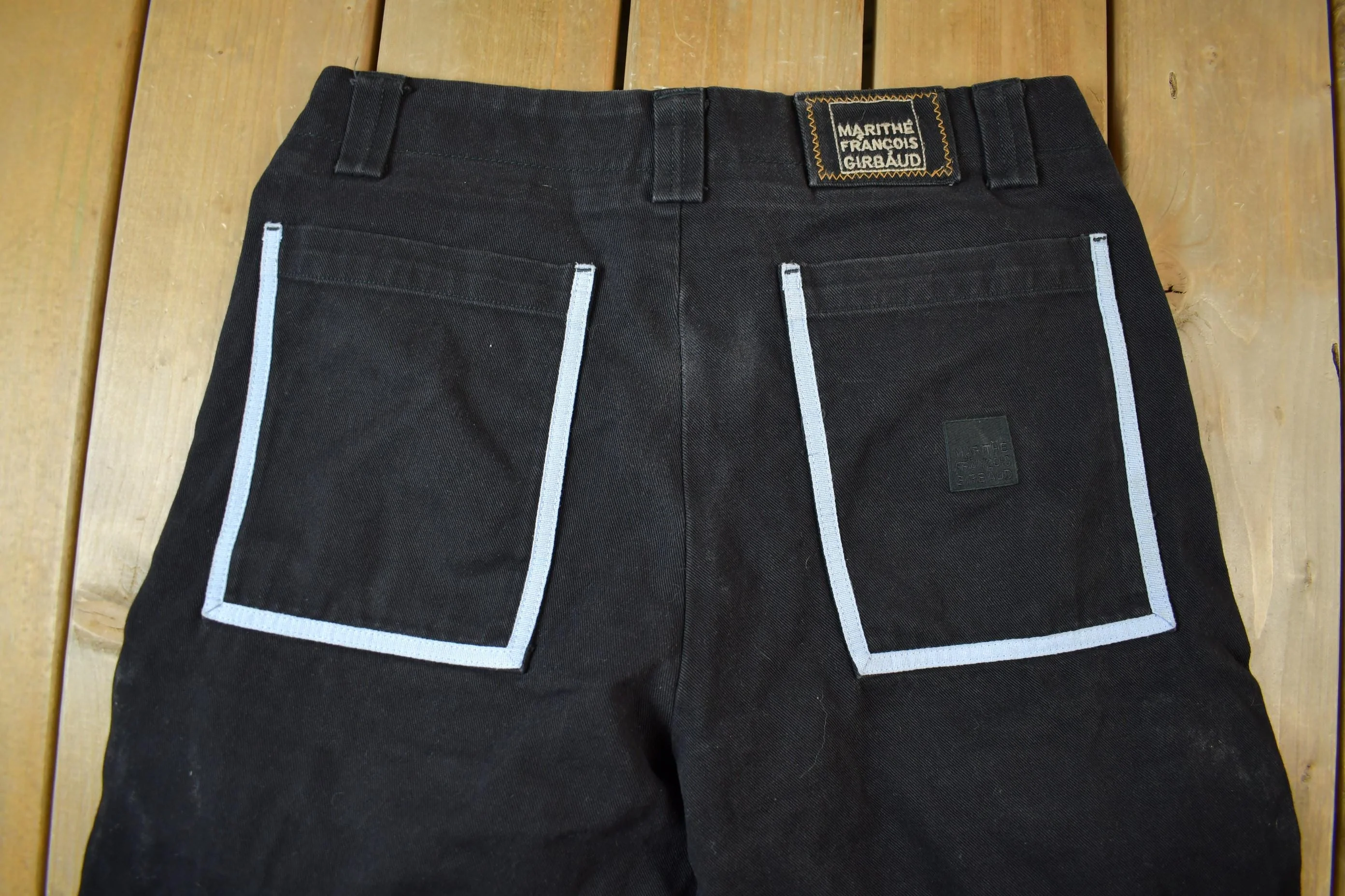 Vintage Y2K Marithe Francois Giraud MFG Denim Jeans Men's 34 - Image 4