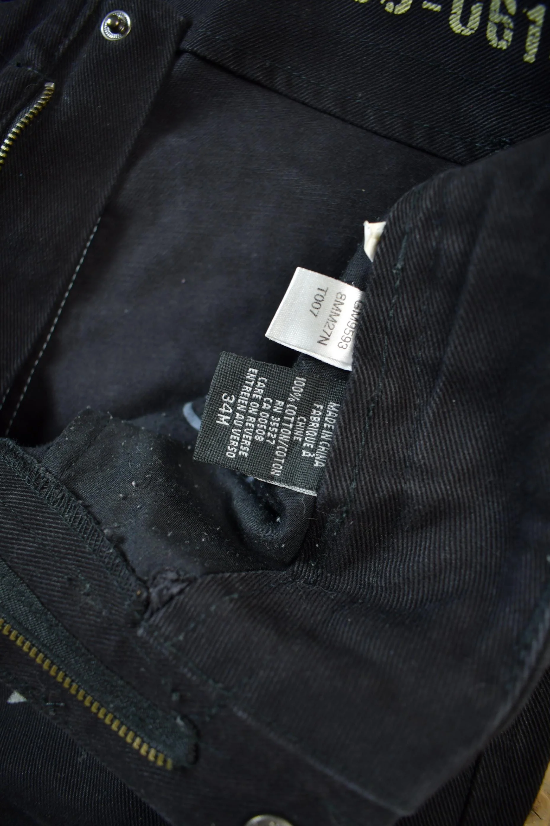 Vintage Y2K Marithe Francois Giraud MFG Denim Jeans Men's 34 - Image 9