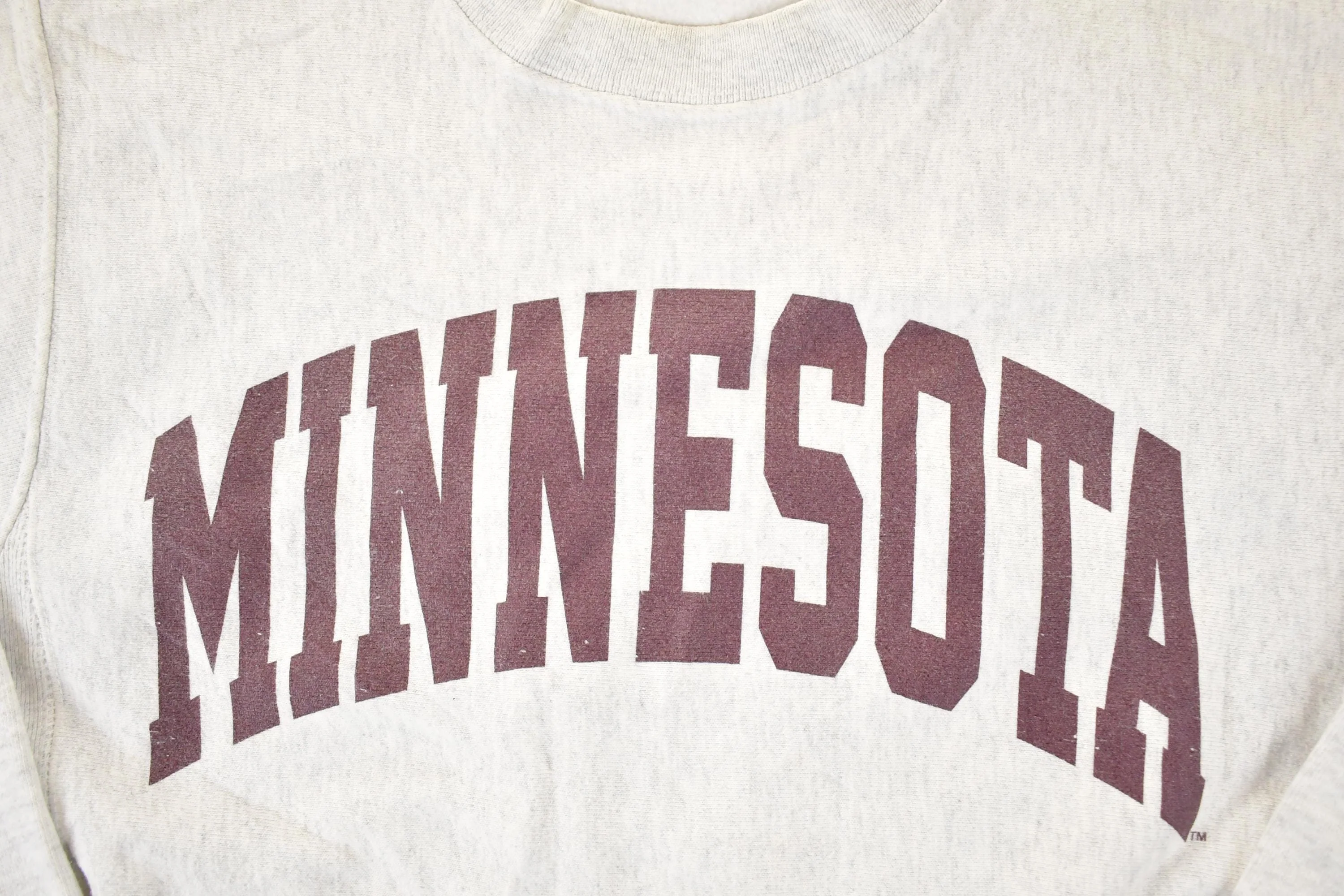 Vintage Y2K Minnesota Champion Reverse Weave Crewneck Sweatshirt Men's S - Image 3