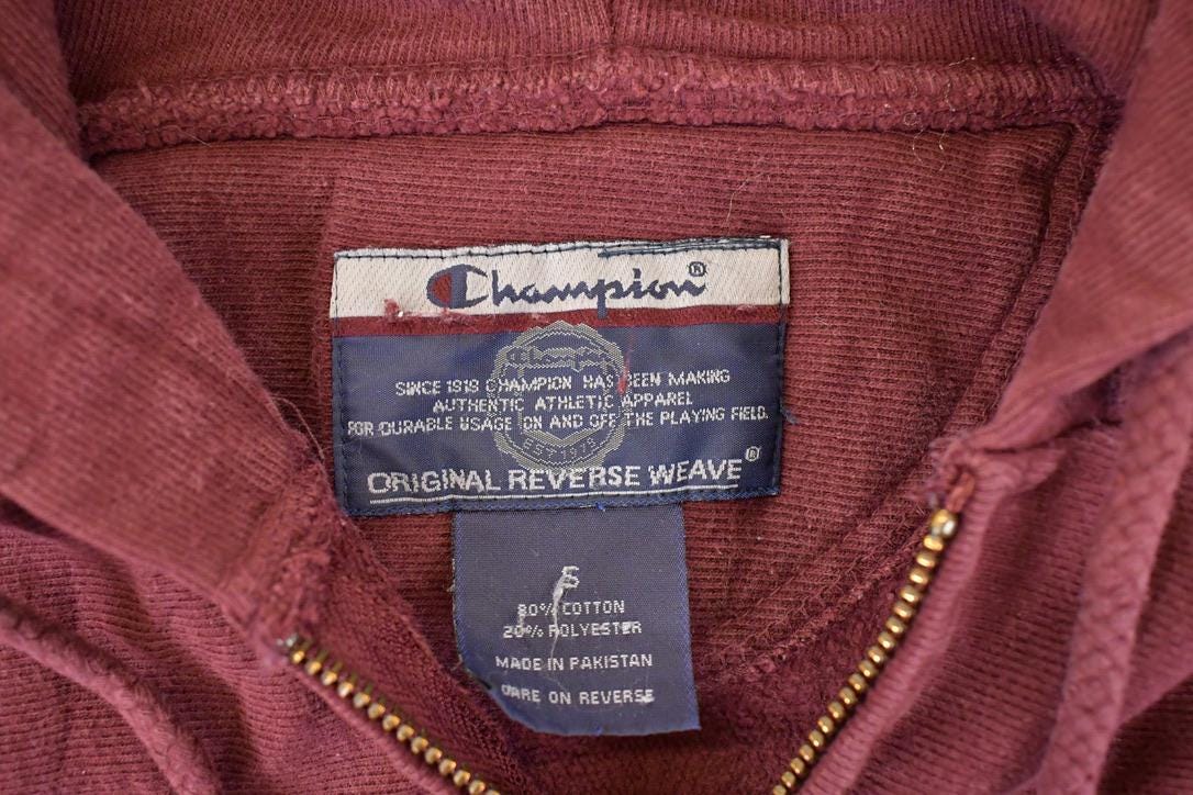 Vintage Y2K Minnesota Full Zip Champion Reverse Weave Hoodie Sweatshirt Mens S - Image 5
