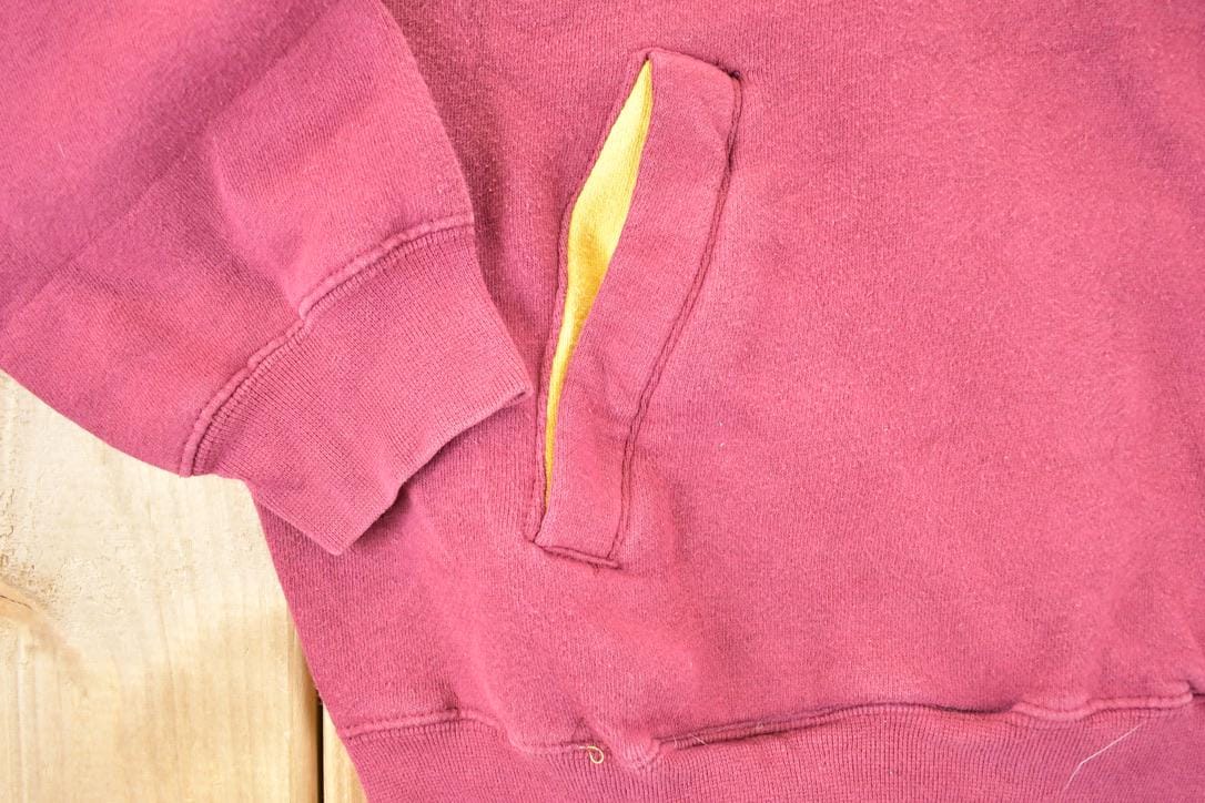 Vintage Y2K Minnesota University Embroidered Hoodie Sweater Men's L Boxy - Image 4