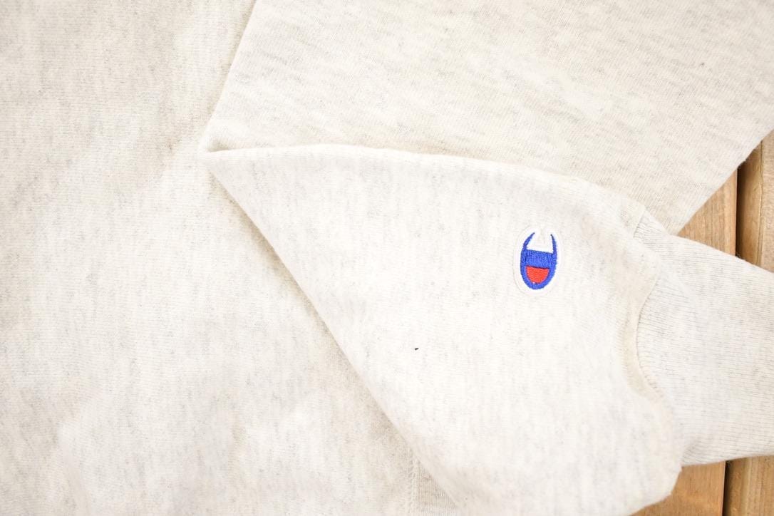 Vintage Y2K Minnetonka Hockey Champion Reverse Weave Crewneck Sweatshirt Men's M - Image 4