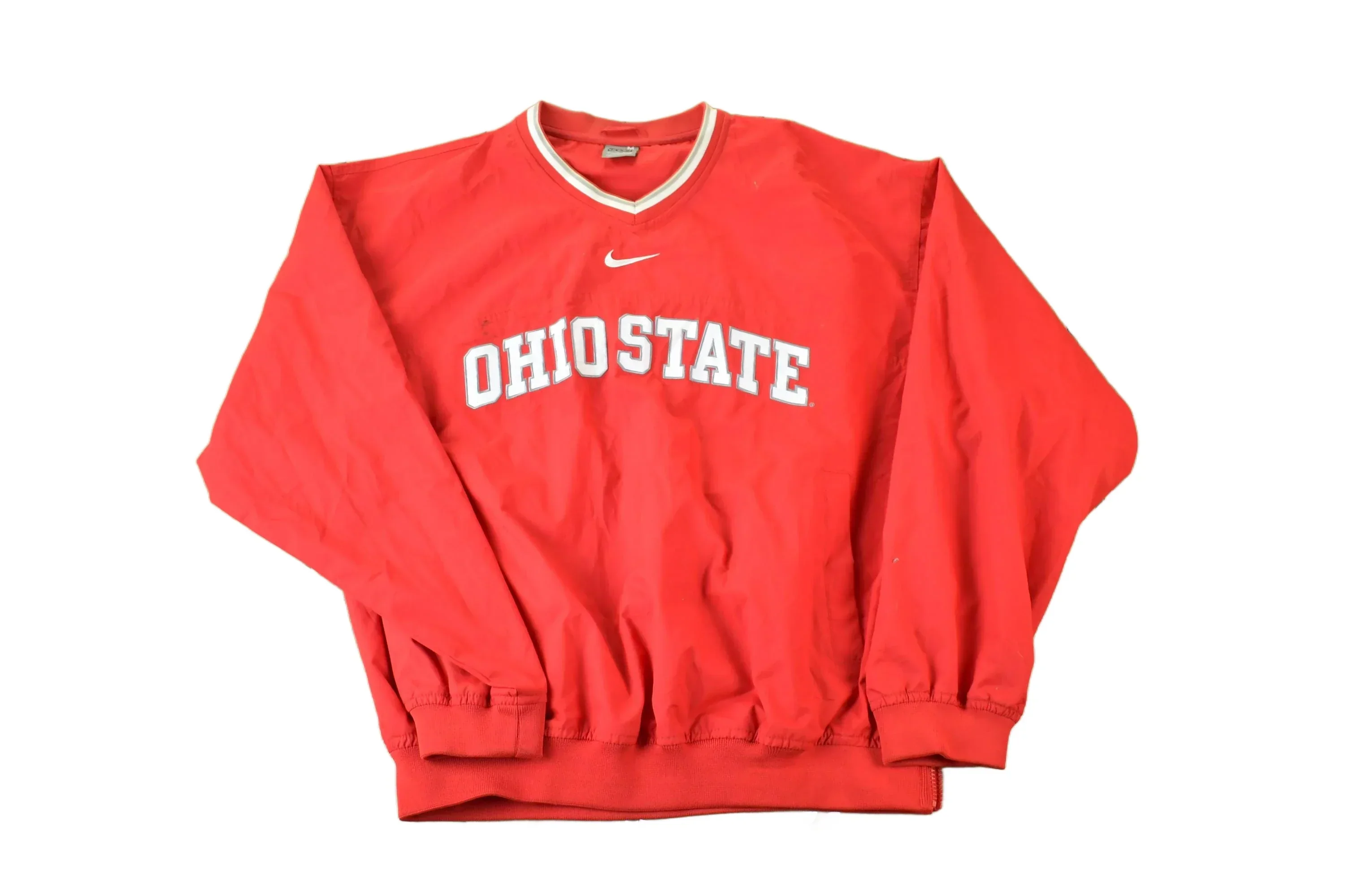 Vintage Y2K Nike Ohio State University Mini Swoosh Collegiate Crewneck Men's Large