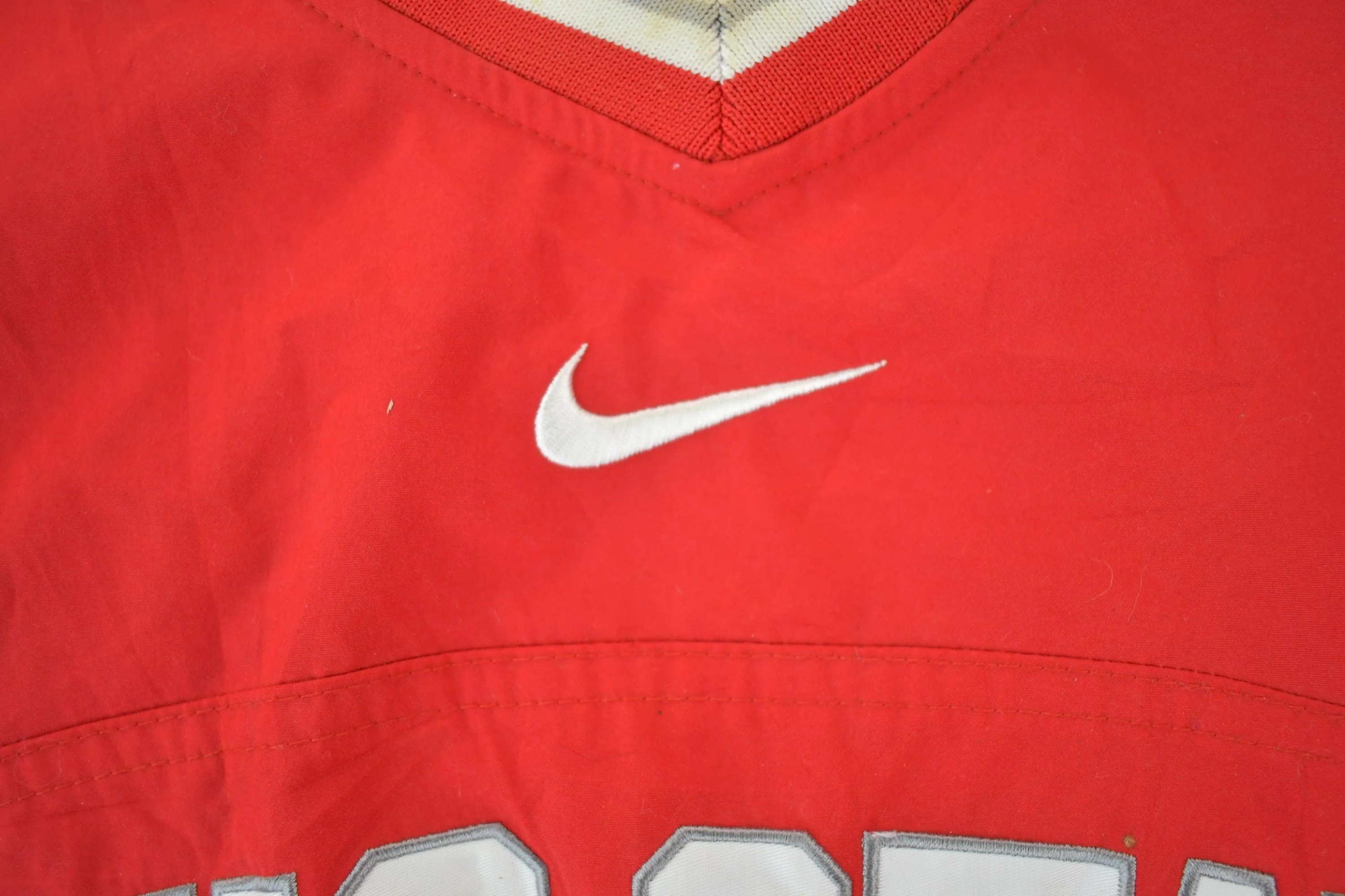 Vintage Y2K Nike Ohio State University Mini Swoosh Collegiate Crewneck Men's Large - Image 5