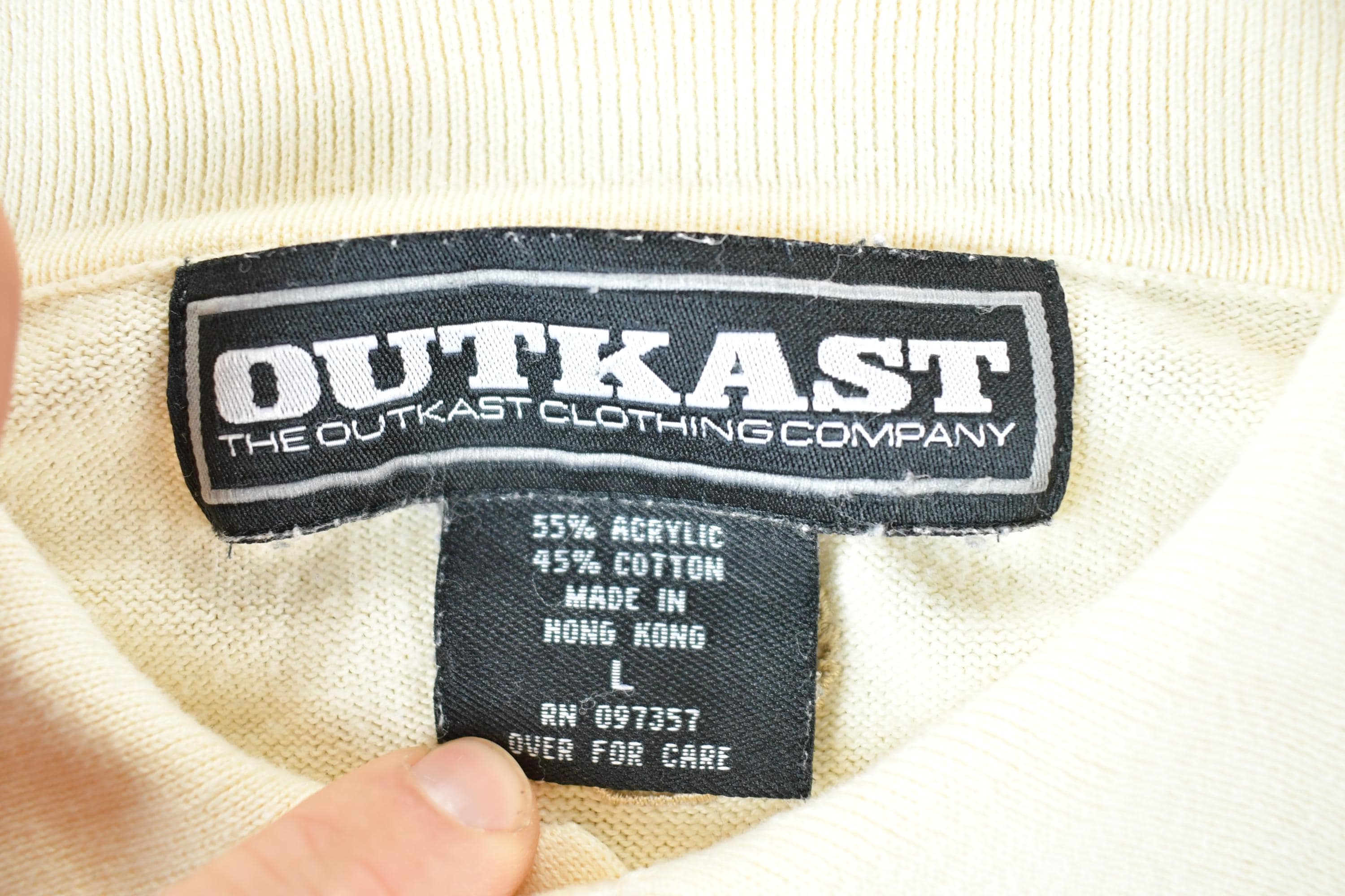 Vintage Y2K Outkast Quarter Button Up Hip Hop Shirt Men's L - Image 6