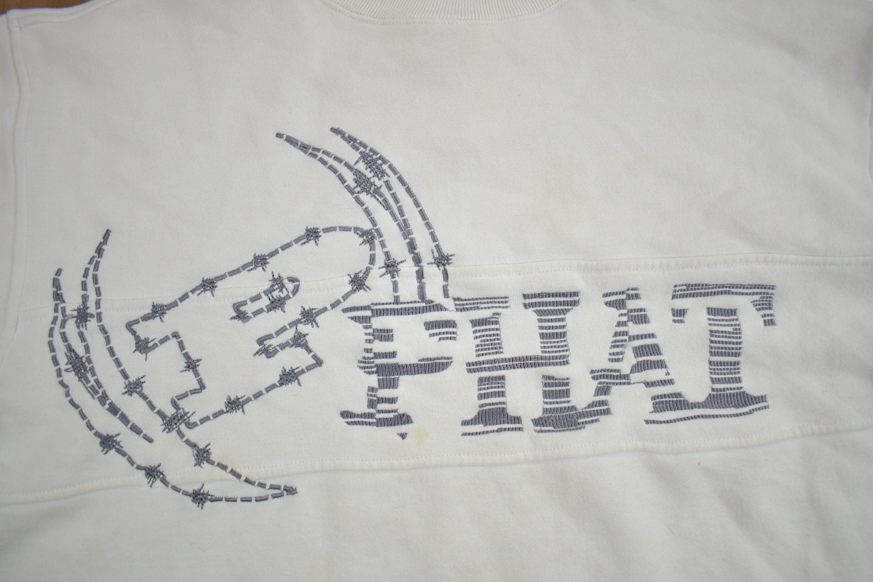 Vintage Y2K Phat Farm Embroidered Crewneck Sweatshirt Men's 2XL - Image 3