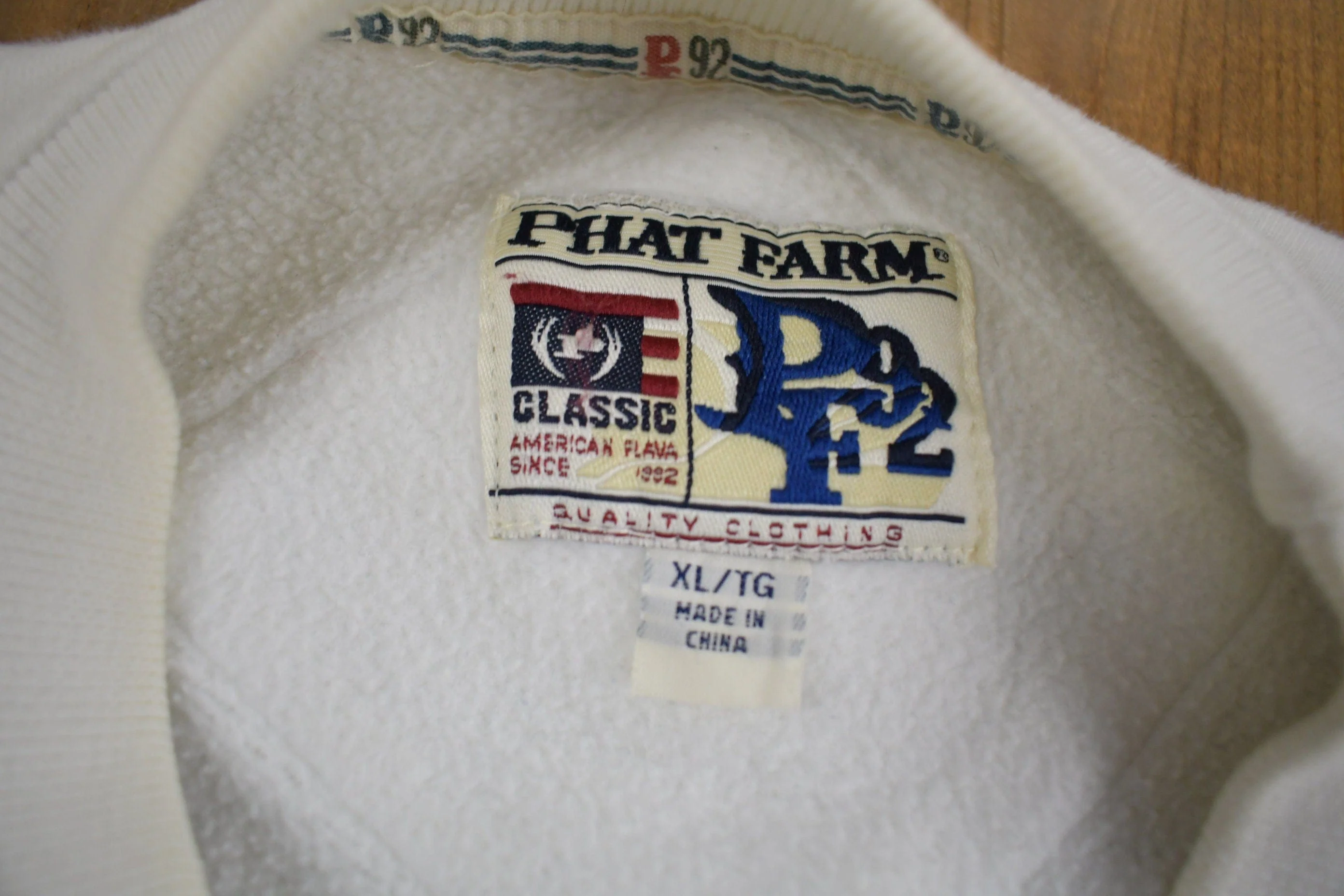 Vintage Y2K Phat Farm Embroidered Crewneck Sweatshirt Men's 2XL - Image 9
