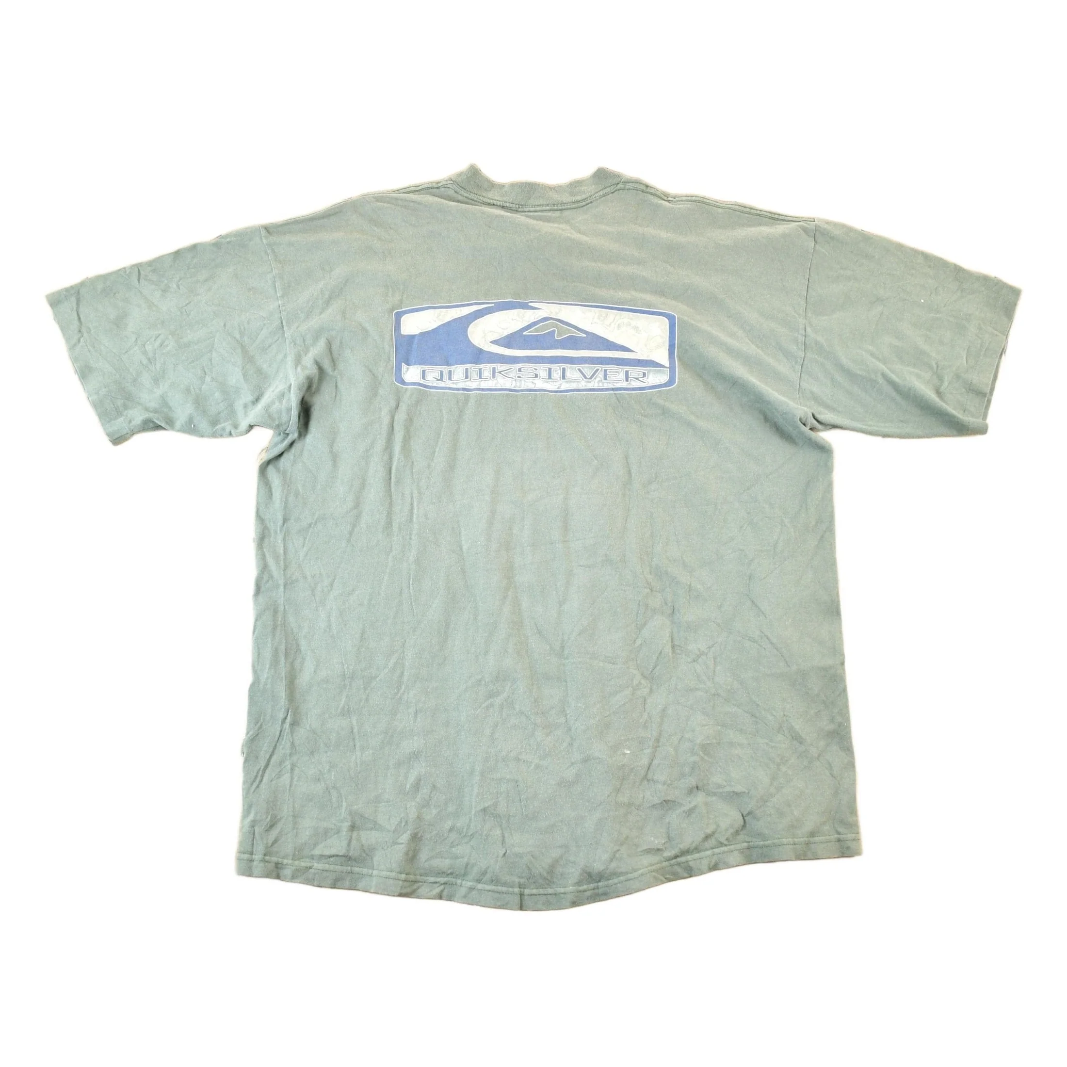 Vintage Y2K Quicksilver Souvenir Surfing T-Shirt Mens L