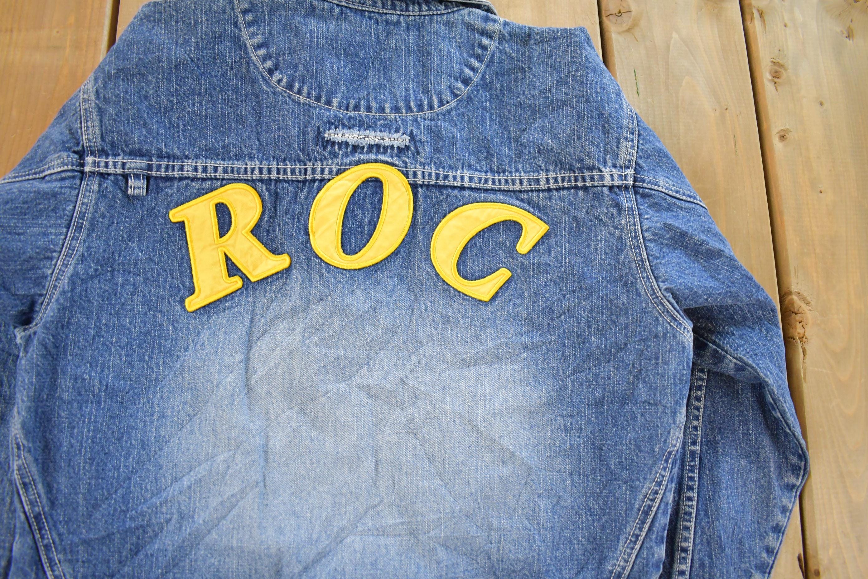 Vintage Y2k Rocawear Denim Jean Jacket Women's M - Image 6