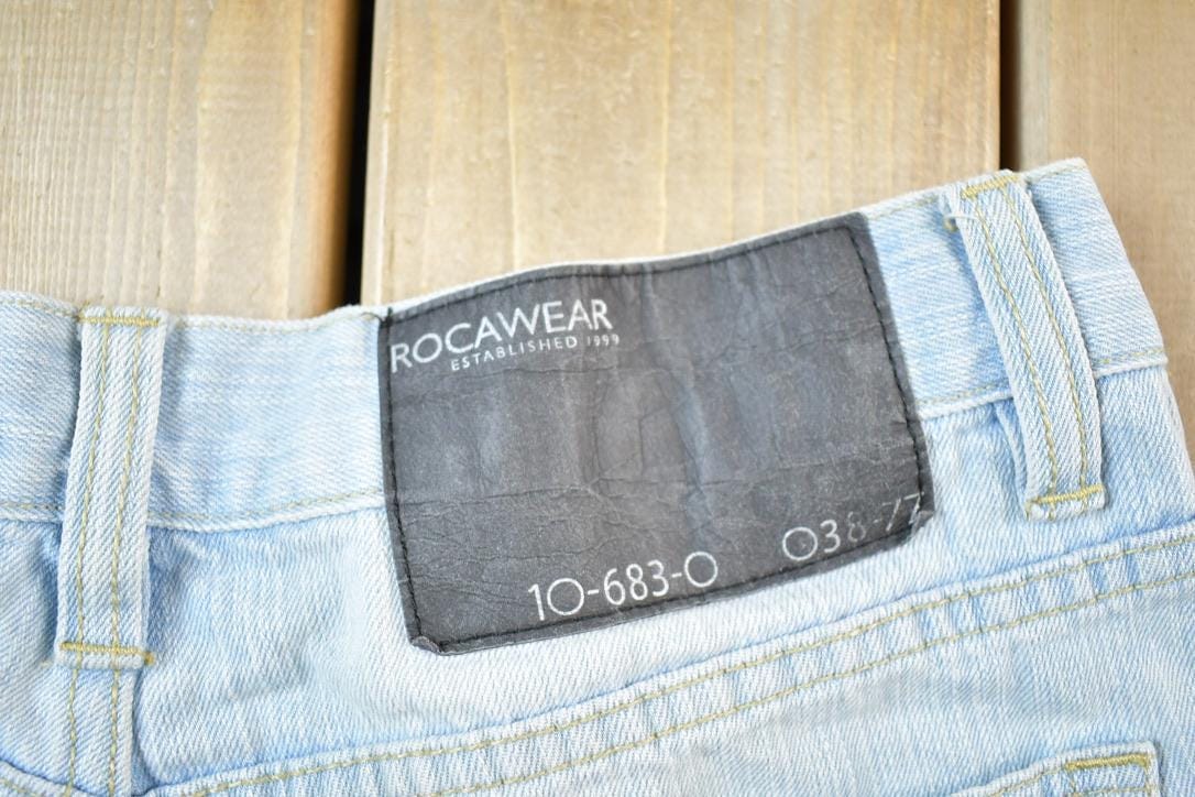 Vintage Y2K Rocawear Hip Hop Denim Jeans Men's 32 x 30 - Image 5