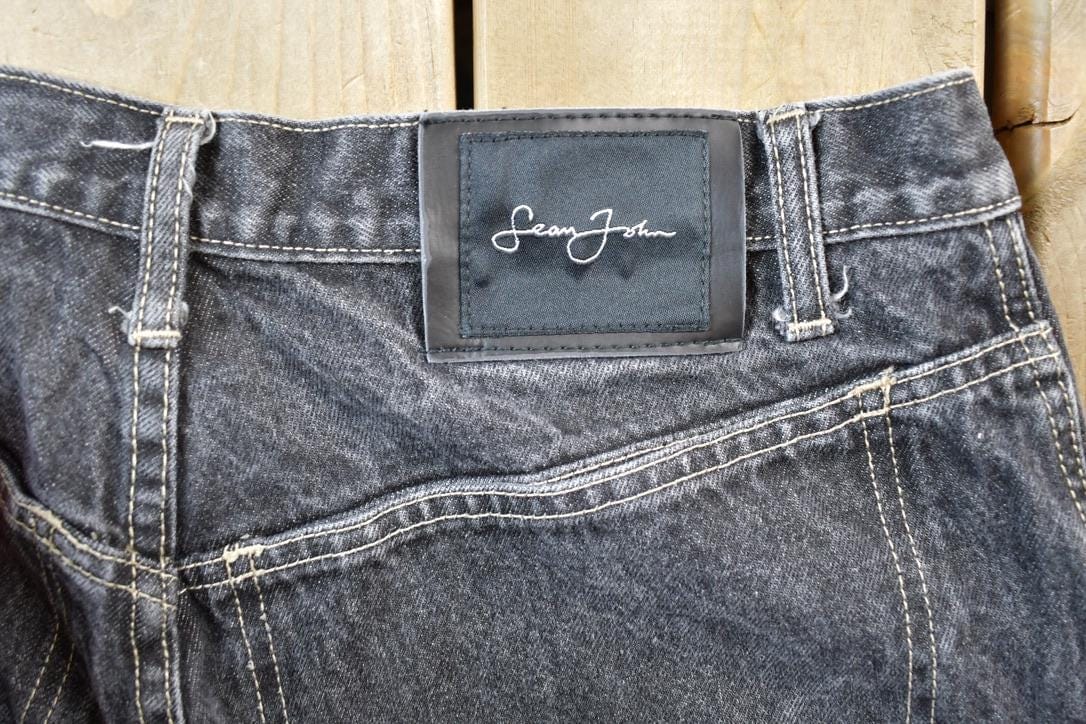 Vintage Y2K Sean John Hip Hop Denim Jeans Men's 32 x 30 - Image 4