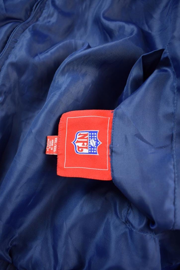 Vintage Y2K Tennessee Titans NFL Reversible Fleece Football Jacket Men's 2XL - Image 7
