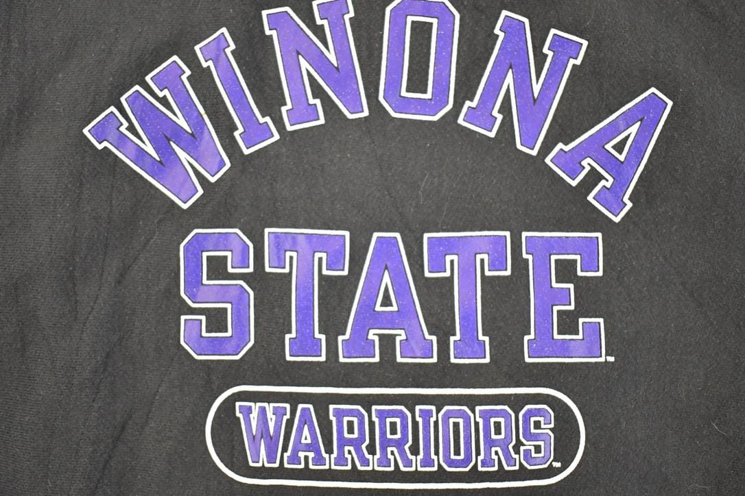 Vintage Y2K Winona State Champion Reverse Weave Crewneck Sweatshirt Men's XL - Image 3