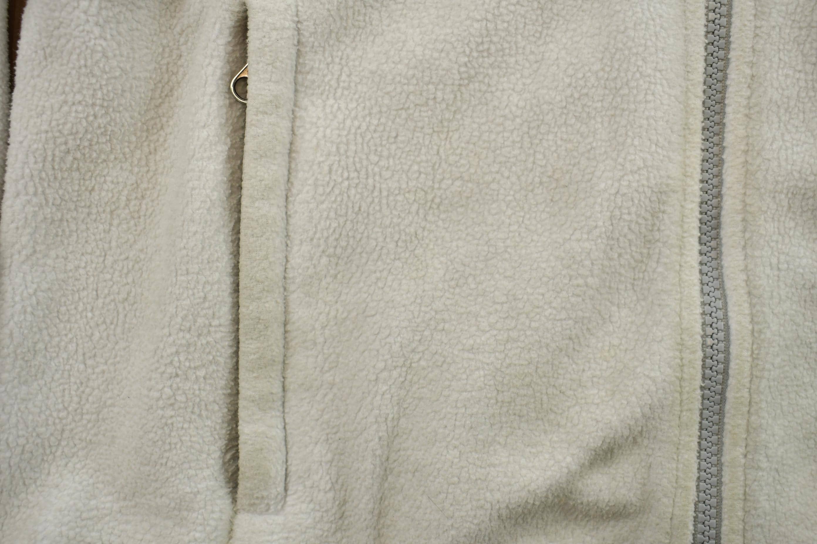 Vintage Y2K Womens The North Face White Grey Denali Fleece Sweater Women's S - Image 4